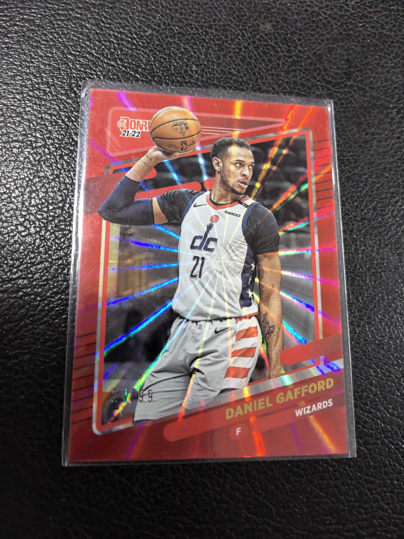 2021-22 加福德 奇才 红折 99编 佛光折 10-8