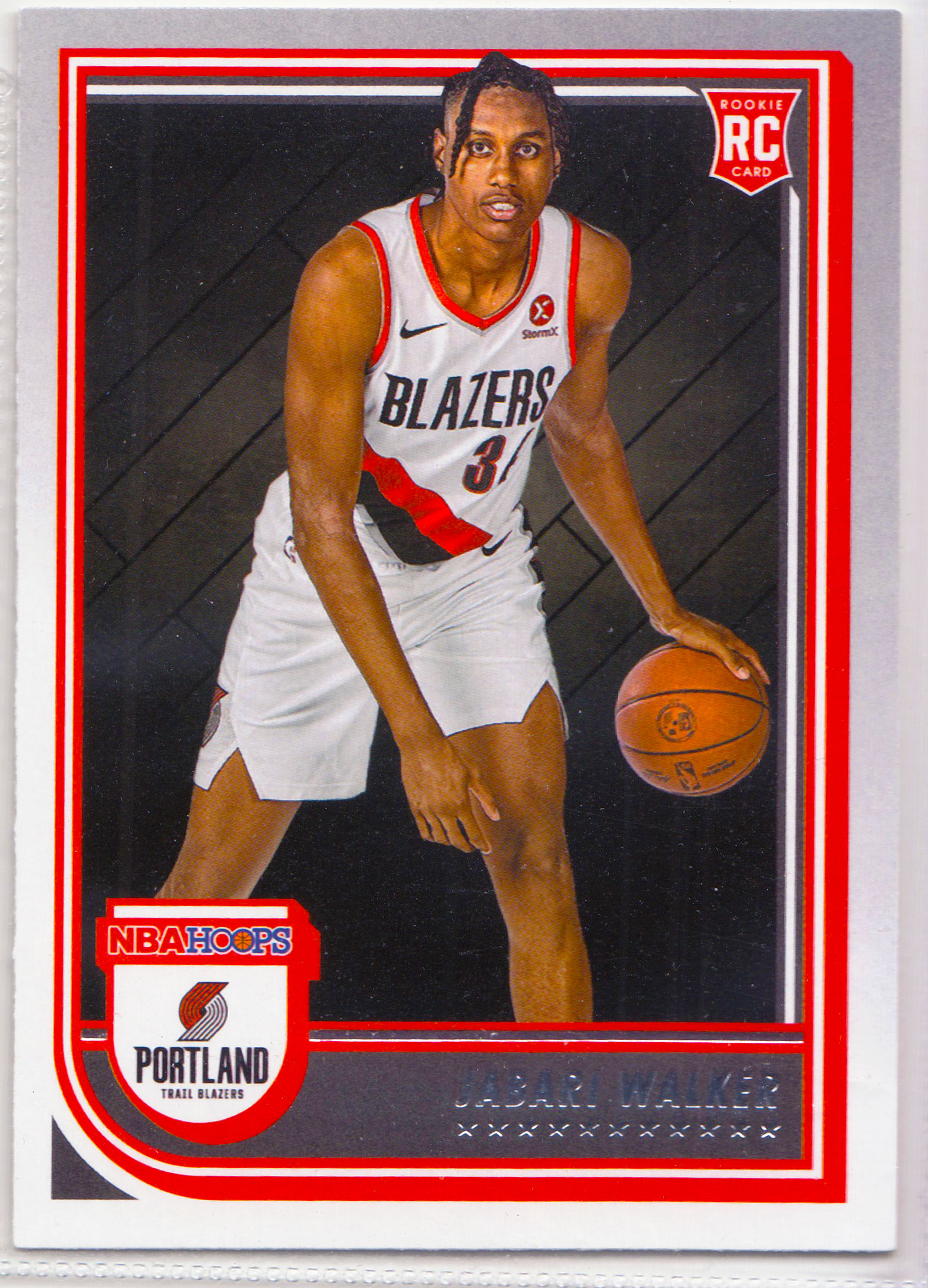 【ABC1 Card Market】2022-23 Panini Hoops Jabari Walker 贾巴里 沃克 Portland Trail Blazers 开拓者 RC 新秀卡 Rookie Card #273 HP13239