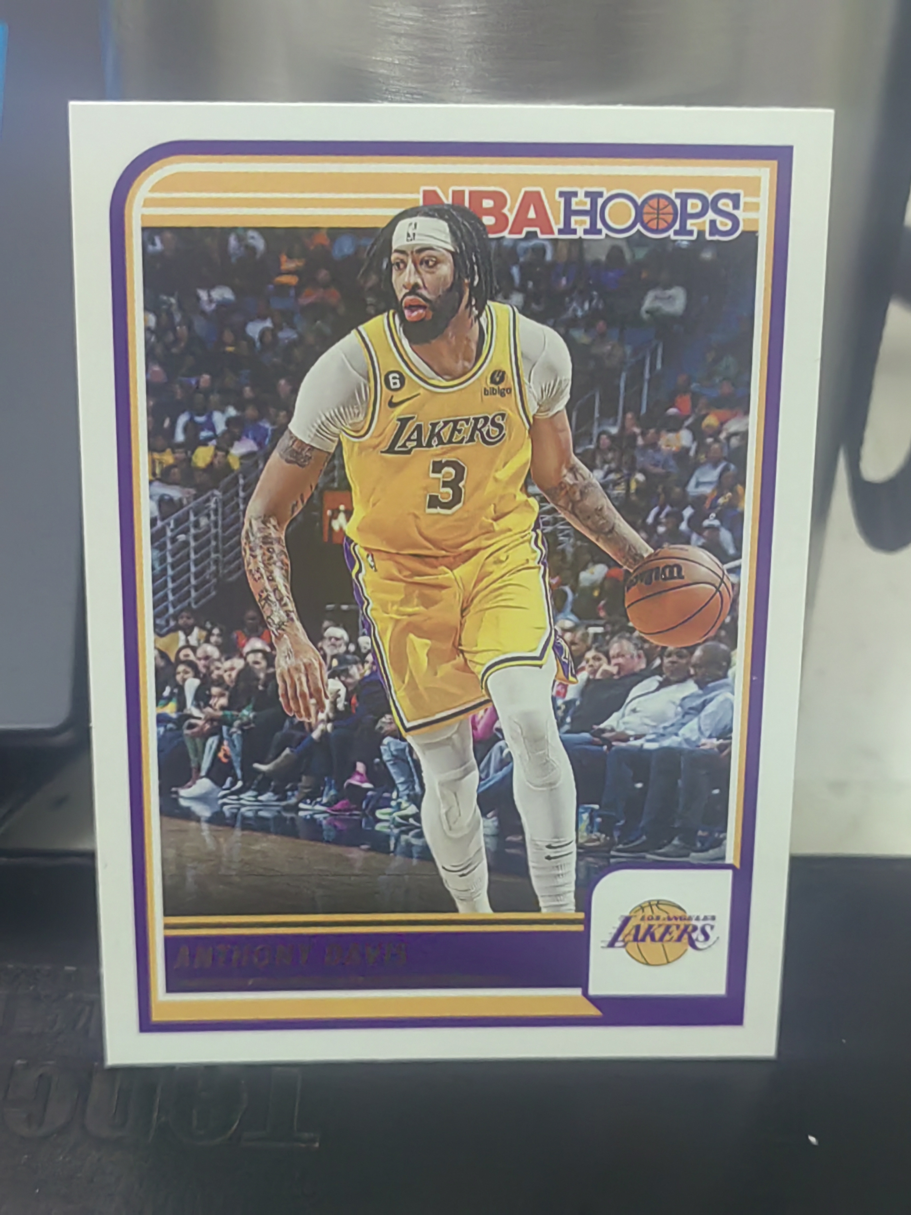 2023-24 Panini Hoops Anthony Davis Hoops 安东尼 戴维斯 浓眉 AD 湖人 第二张 篮 白边白角 不保卡品 卡品如图