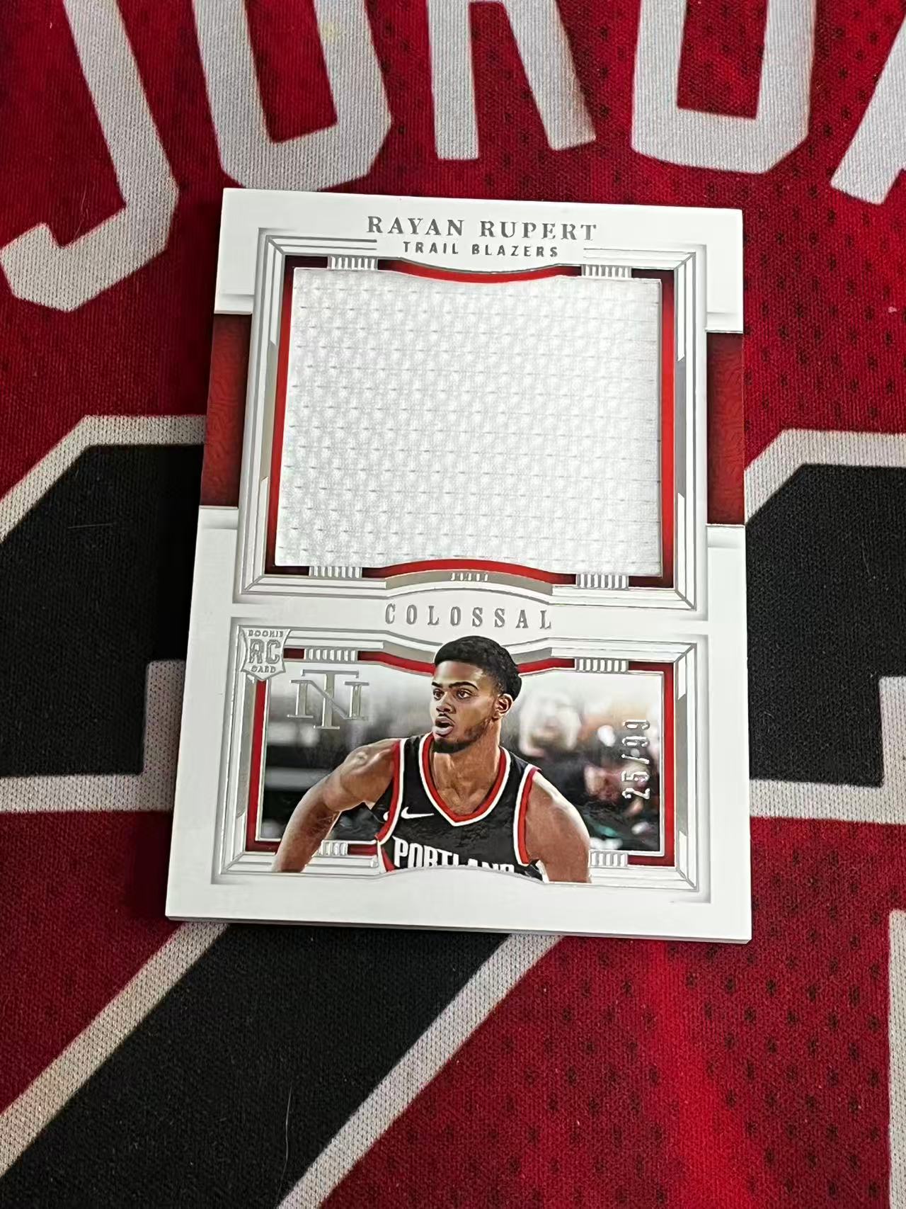 【接寄拍】2023-24 PANINI NATIONAL 国宝高端系列 开拓者 新秀RC 拉扬吕佩尔 吕佩特 99编 新秀球衣物料切割 衣料实物卡 专收凑套必备【烂臭嘴拍卖】