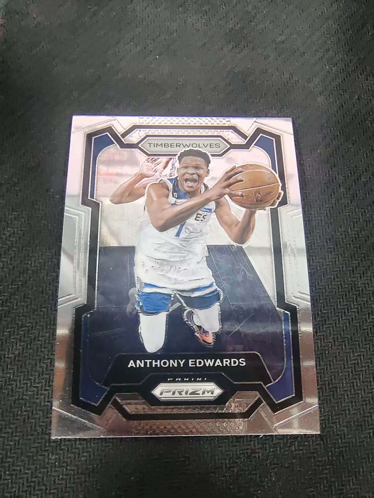 【可合并,不累计】2023-24 Panini Prizm Anthony Edwards 安东尼 爱德华兹 华子 森林狼 PZ 划痕 边角微瑕 #108