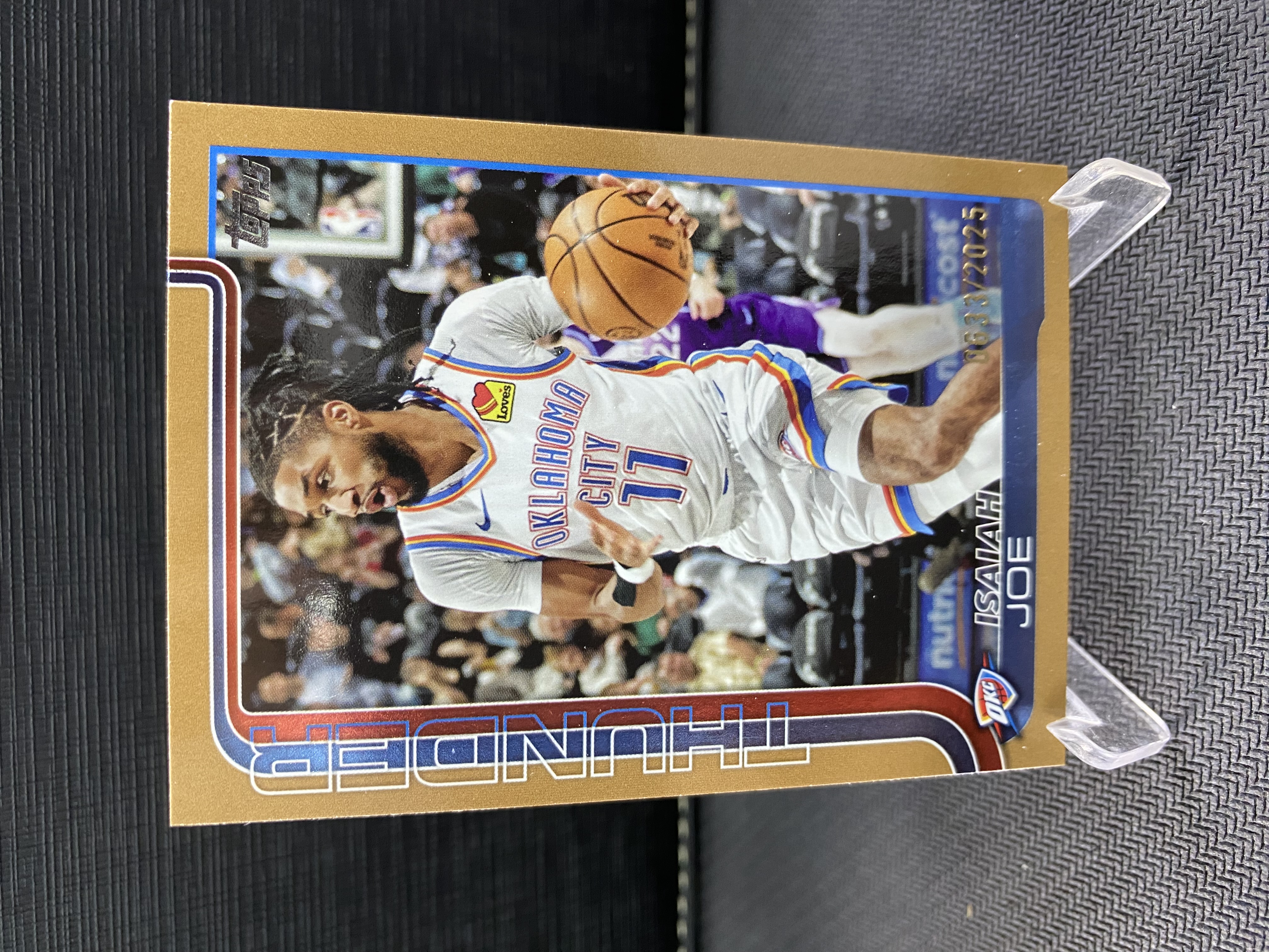 2025-26 Topps Flagship Isaiah Joe 以赛亚 乔 2025编 收藏必备 卡品如图 -Zle-【乌苏拍卖】