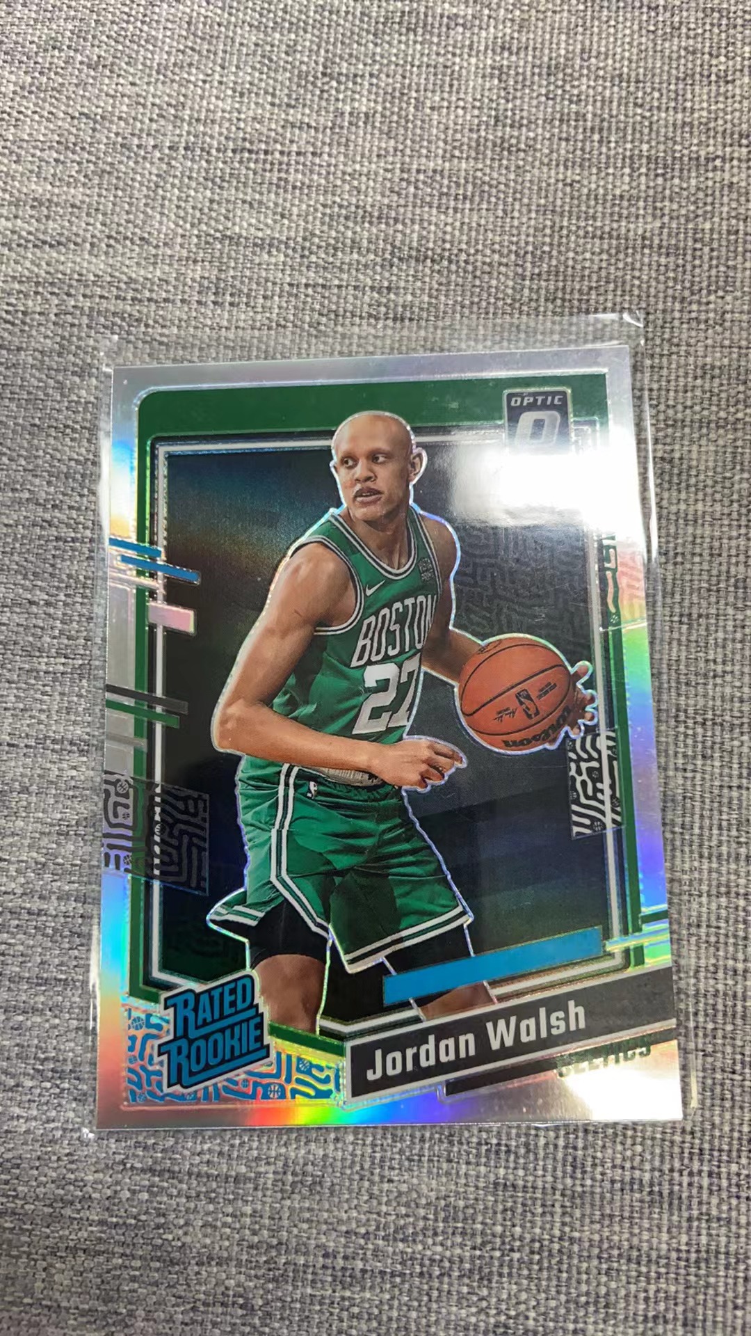 2023-24 Panini Optic Jordan Walsh RC 乔丹 沃尔什 新秀 经典杜蕾斯 donruss optic rated rookie 凯尔特人  硬通货 凑套必备 收藏必备