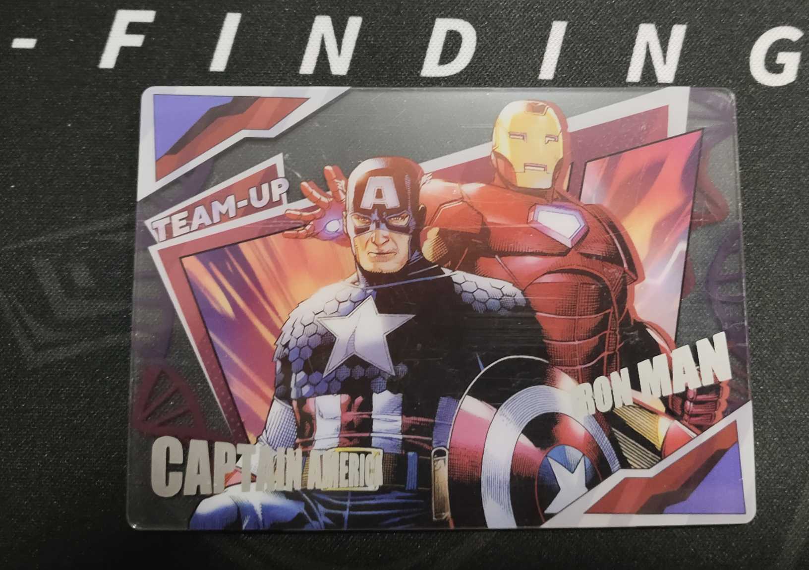 2024 FINDING CARD Marvel (MCU) 寻卡 CAPTAIN AMERICA IRON MAN 美国队长 钢铁侠 Team-Up小队卡 寻找独角兽 演变 漫威 SP 大帝