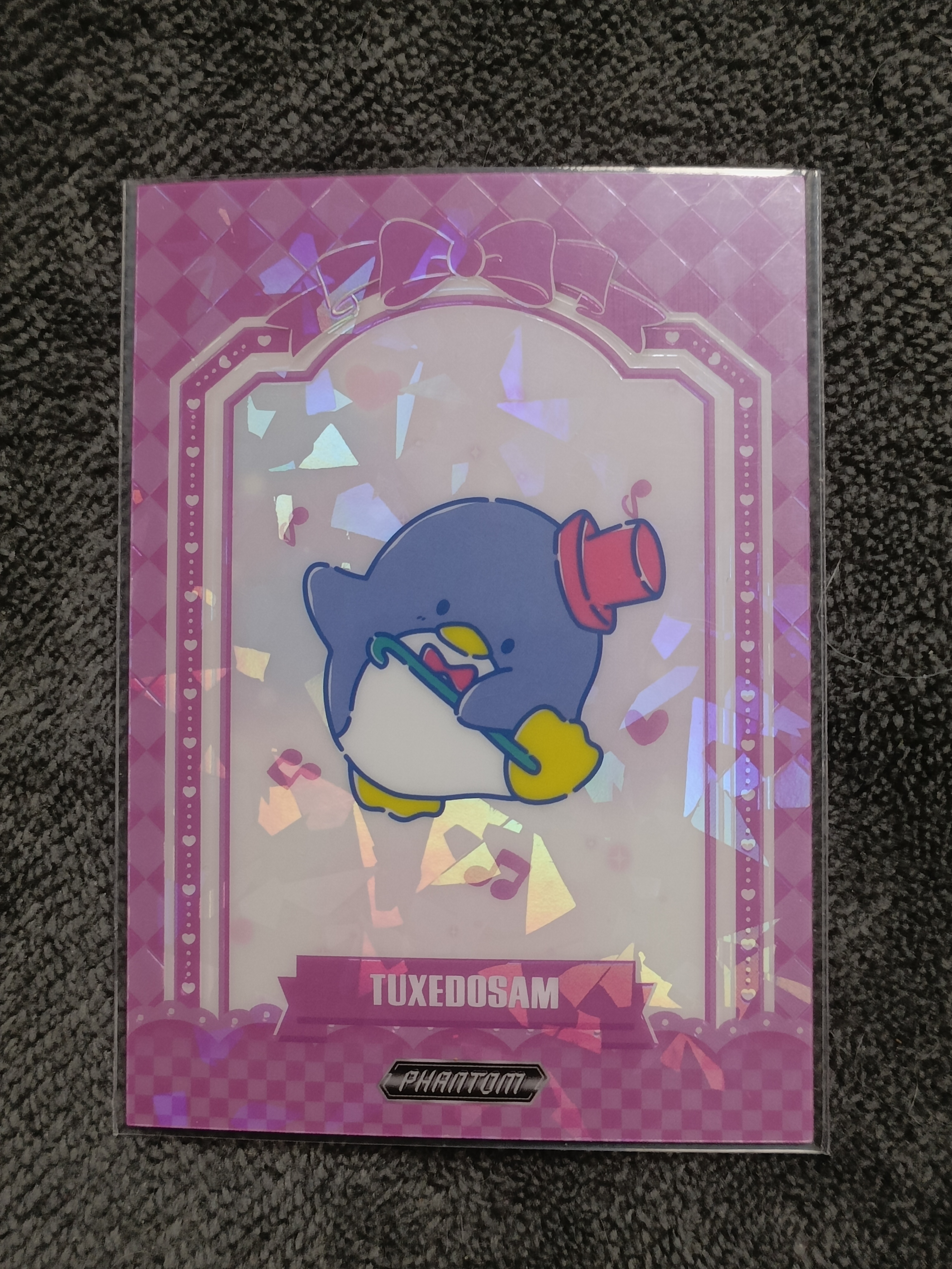 2023 Kakawow PHANTOM 三丽鸥家族系列收藏卡 TUXEDOSAM 山姆企鹅 【谦谦拍卖】PSA-IPU-04 紫折 100/115编 秋鹿