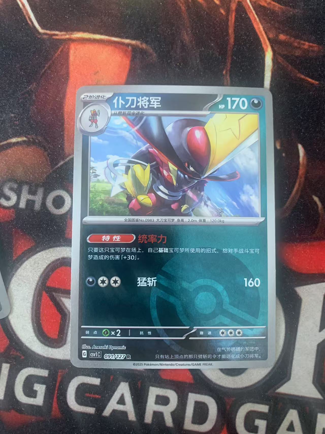 2024 Pokemon TCG 1 朴刀将军 球闪 chs 宝可梦 简中 木水拍卖第一百七十五期