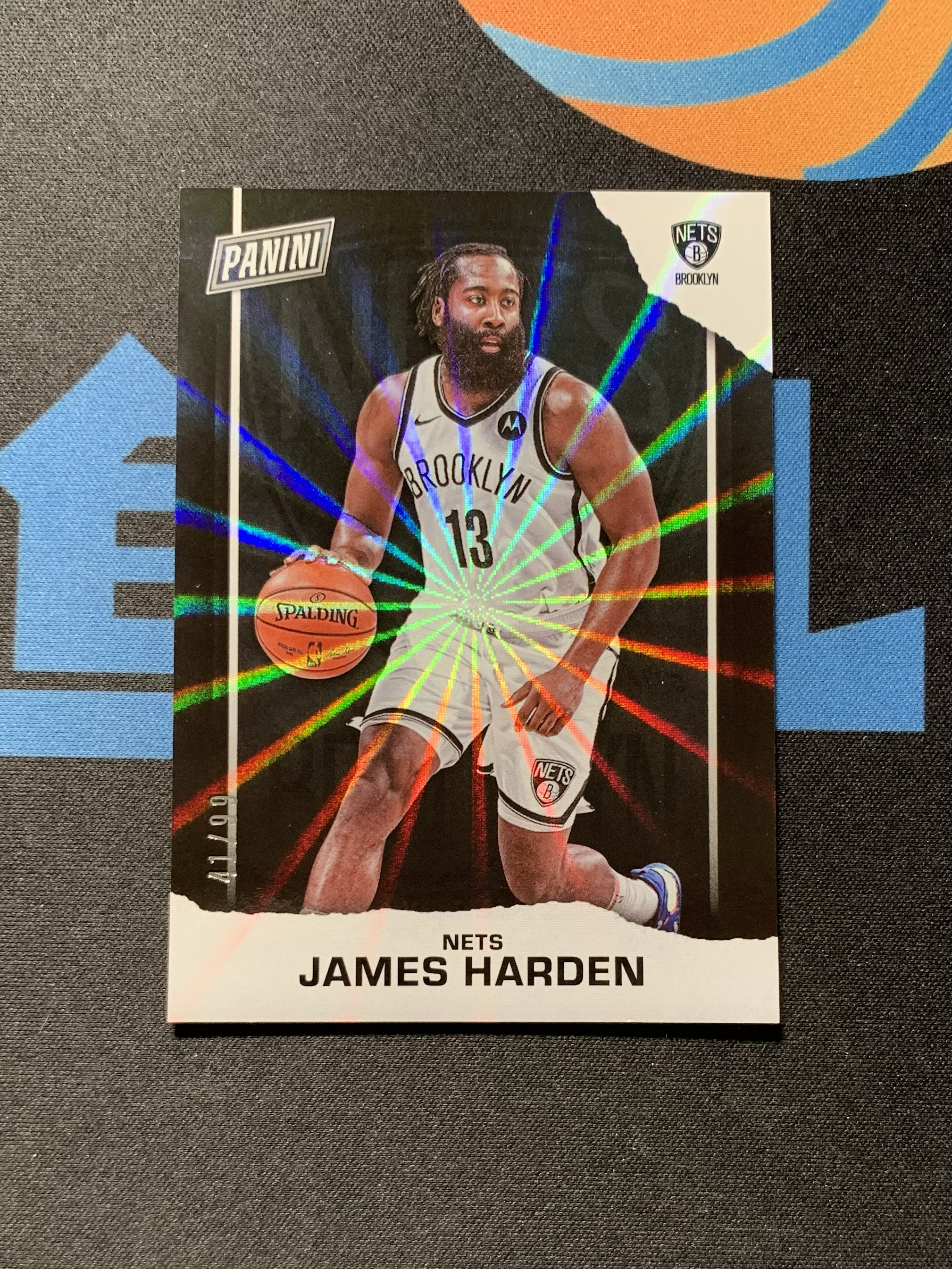 2021 Panini Father‘s Day James Harden 篮网快船 詹姆斯 哈登 父亲节 99编 折射 专收凑套必备 请仔细阅读描述 小鱼儿ZMJ