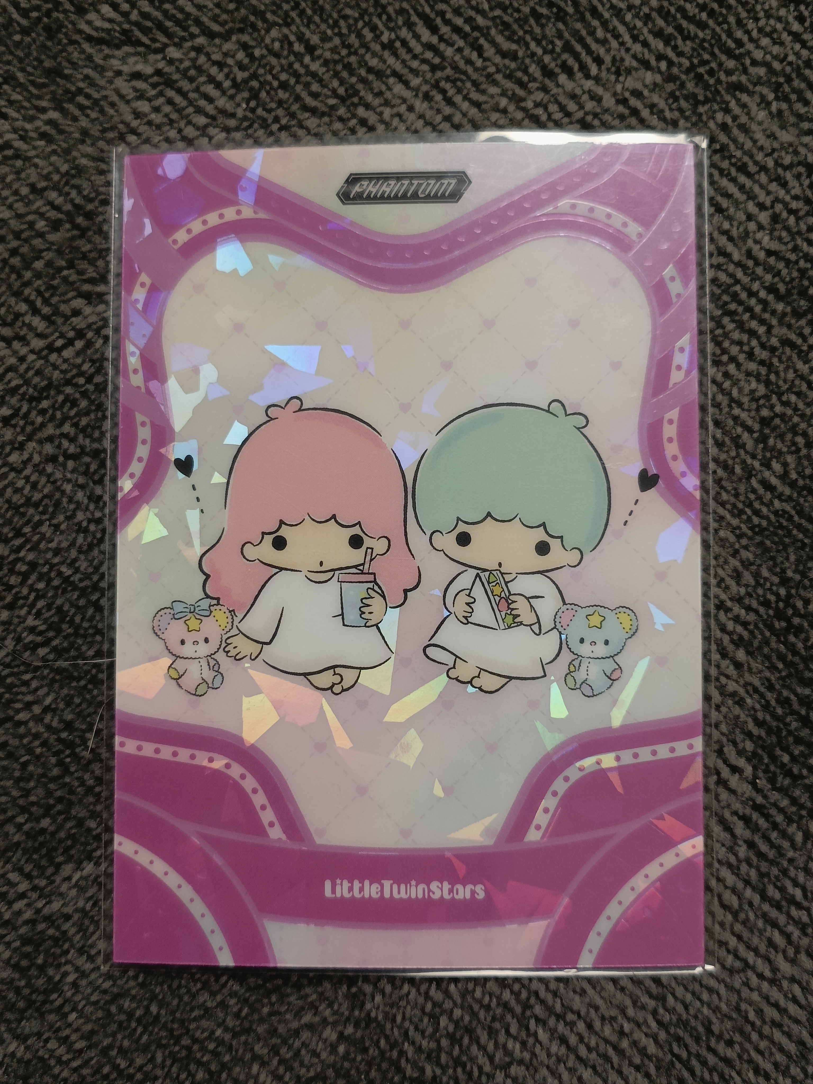 2023 Kakawow PHANTOM 三丽鸥家族系列收藏卡 LittleTwinStars 双子星 【谦谦拍卖】PSA-IPU-25 紫折 022/115编 秋鹿