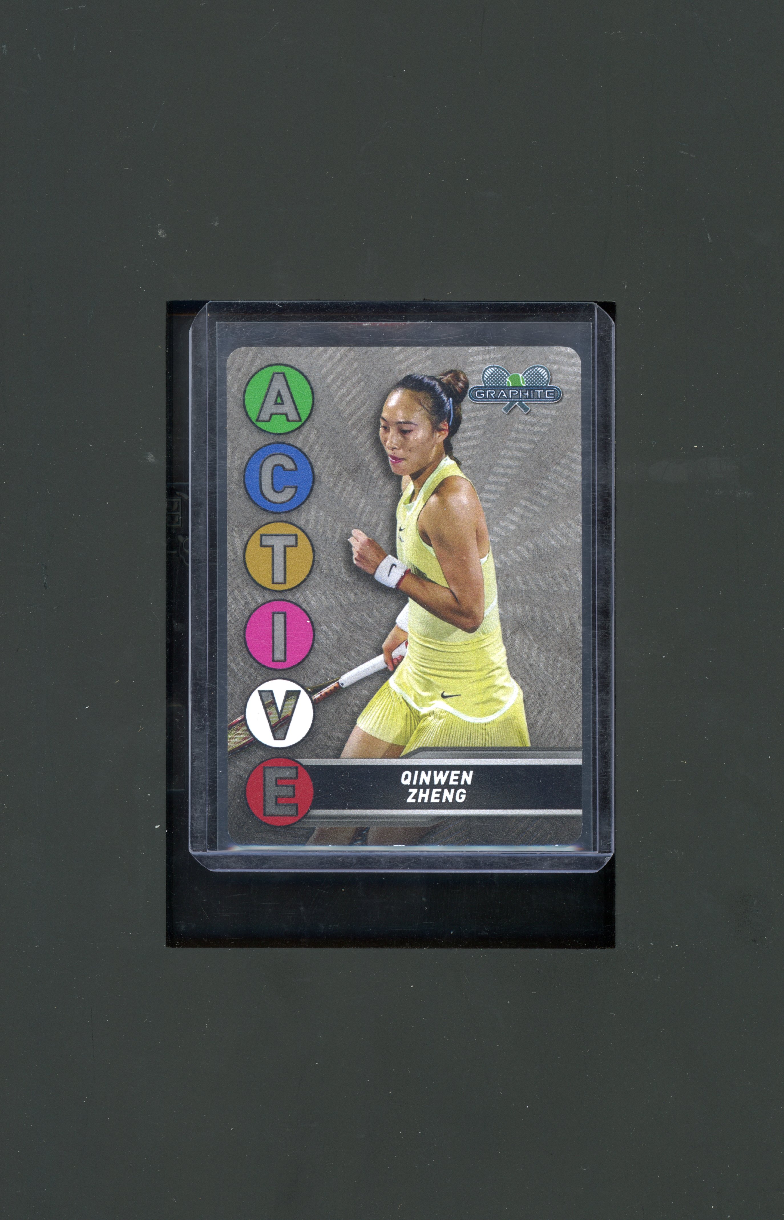 2024 Topps Graphite Qinwen Zheng 网球高端石墨郑钦文新亚洲一