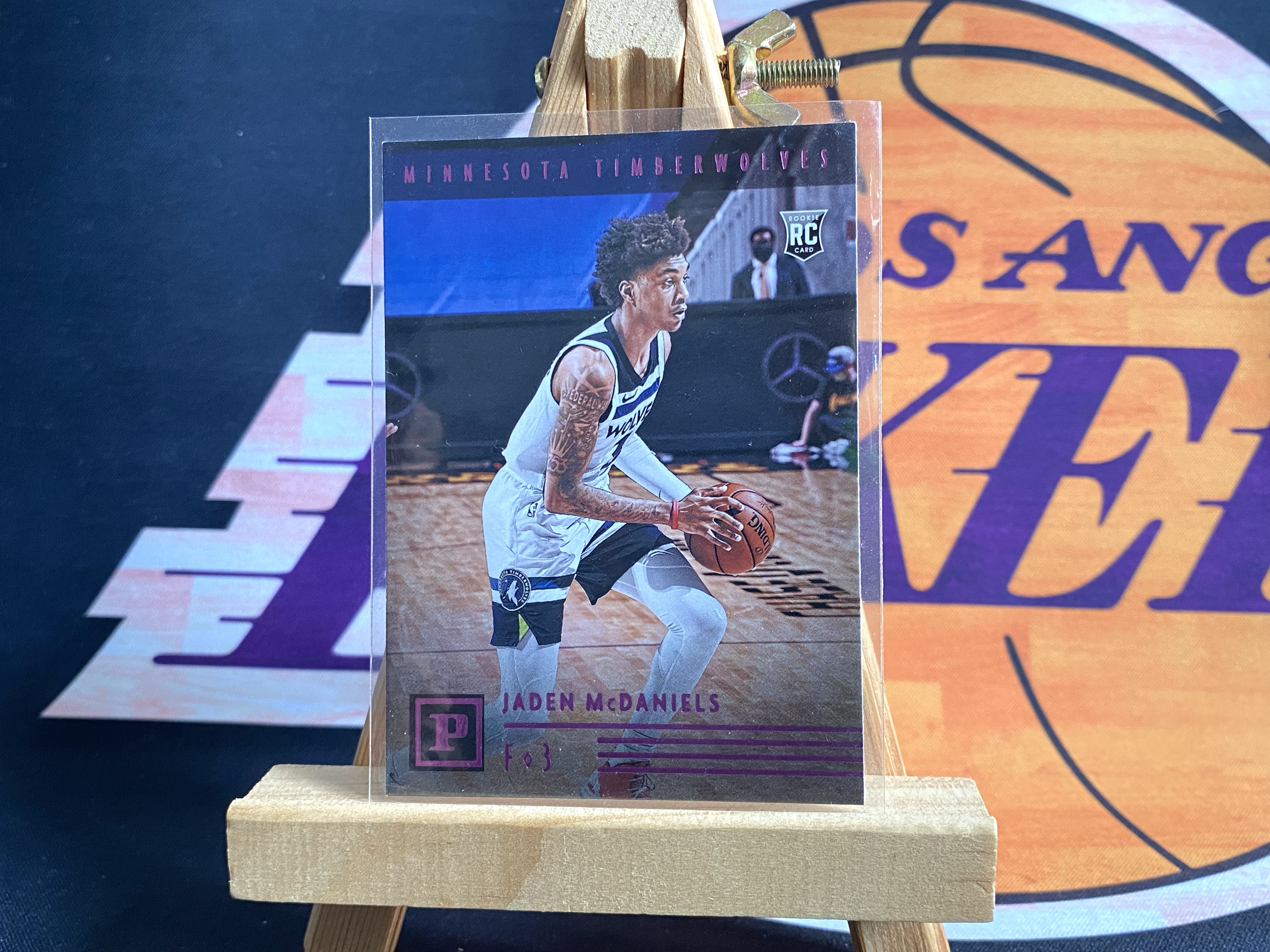 2023-24 Panini Chronicles Jaden McDaniels RC 杰登 麦克丹尼尔斯 编年史 热门球员 凑套 专收必备 卡品如图 收藏佳品 有问题拍前私聊 拍后询问默认不处理