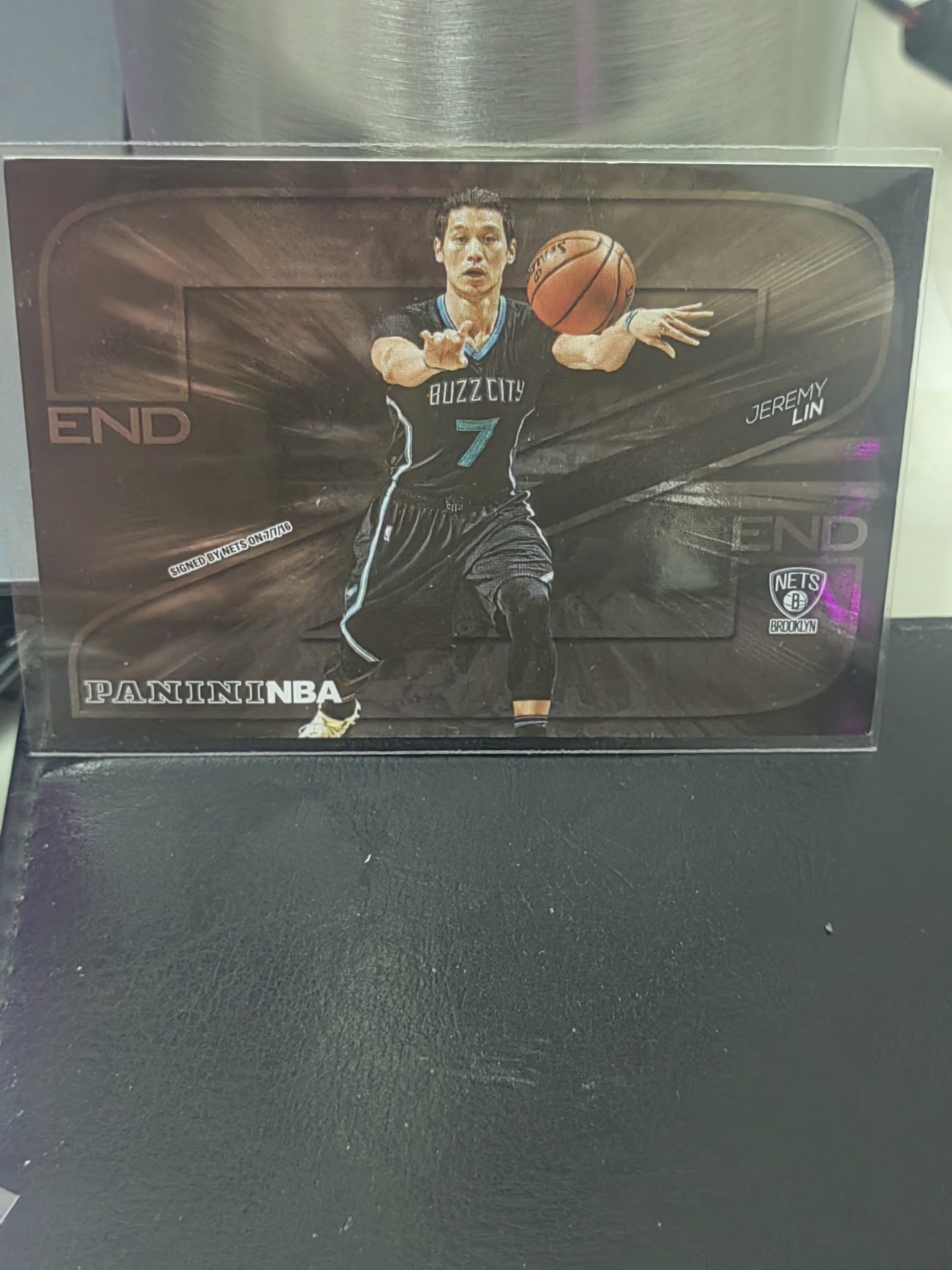 2016 Panini S.p.A Jeremy Lin 中雅图 林书豪 篮网 横版 特卡 篮 白边白角 不保卡品 卡品如图