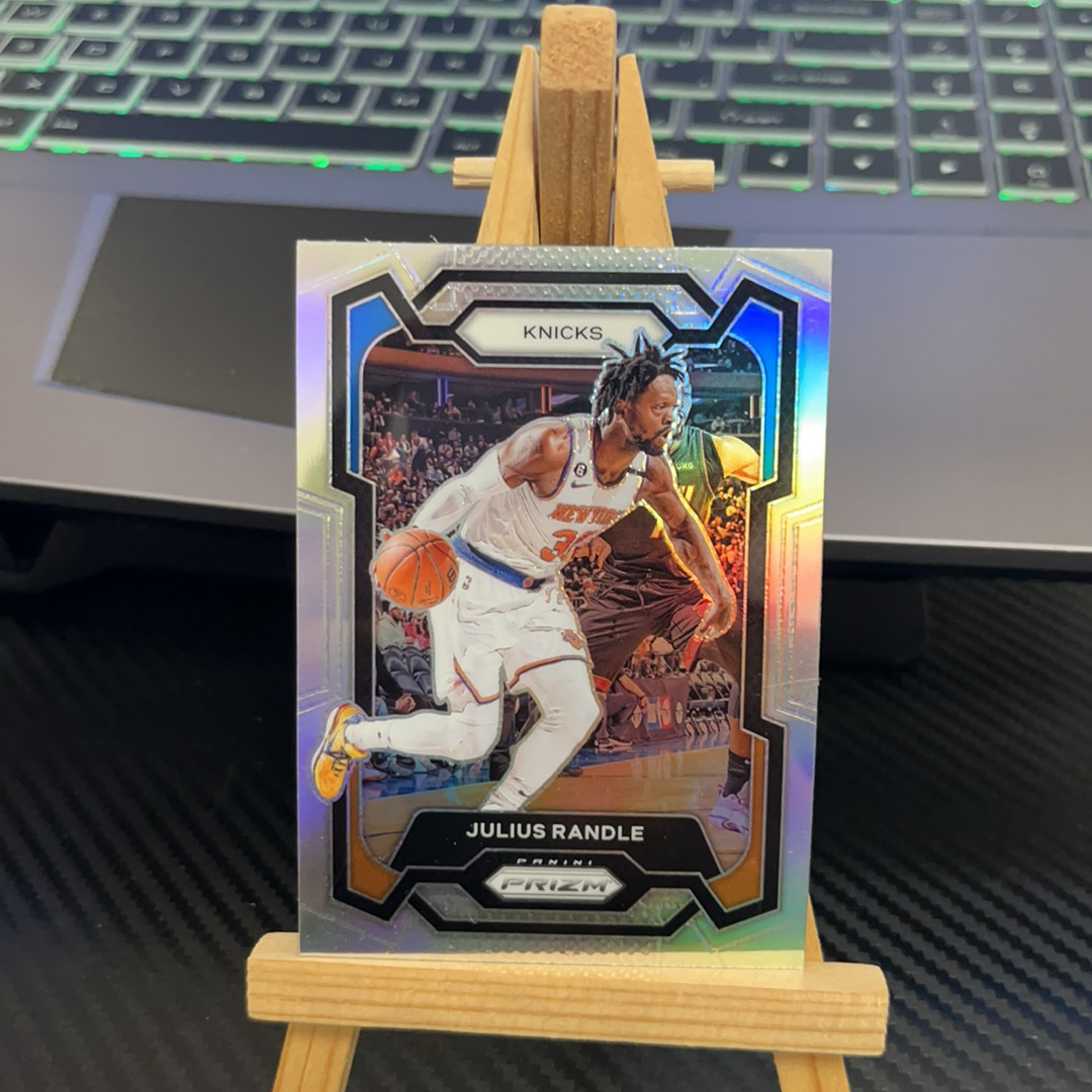2023-24 Panini Prizm Julius Randle 兰德尔 尼克斯 银折 折射 prizm系列 pz 卡品如图 凑图必备 值得收藏!免费代卖!