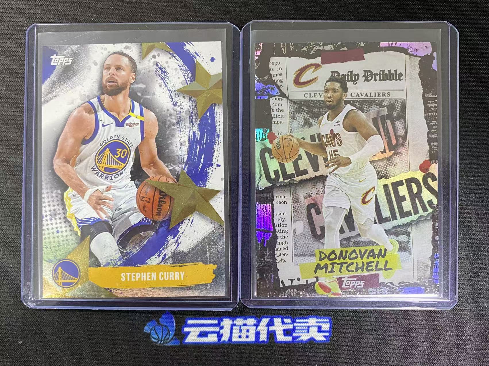2025 Topps Flagship 一图打包 不保卡品 NBA群星 运球日常特卡 斯蒂芬库里 勇士 多诺万米切尔 骑士【云猫代卖】环哥D5