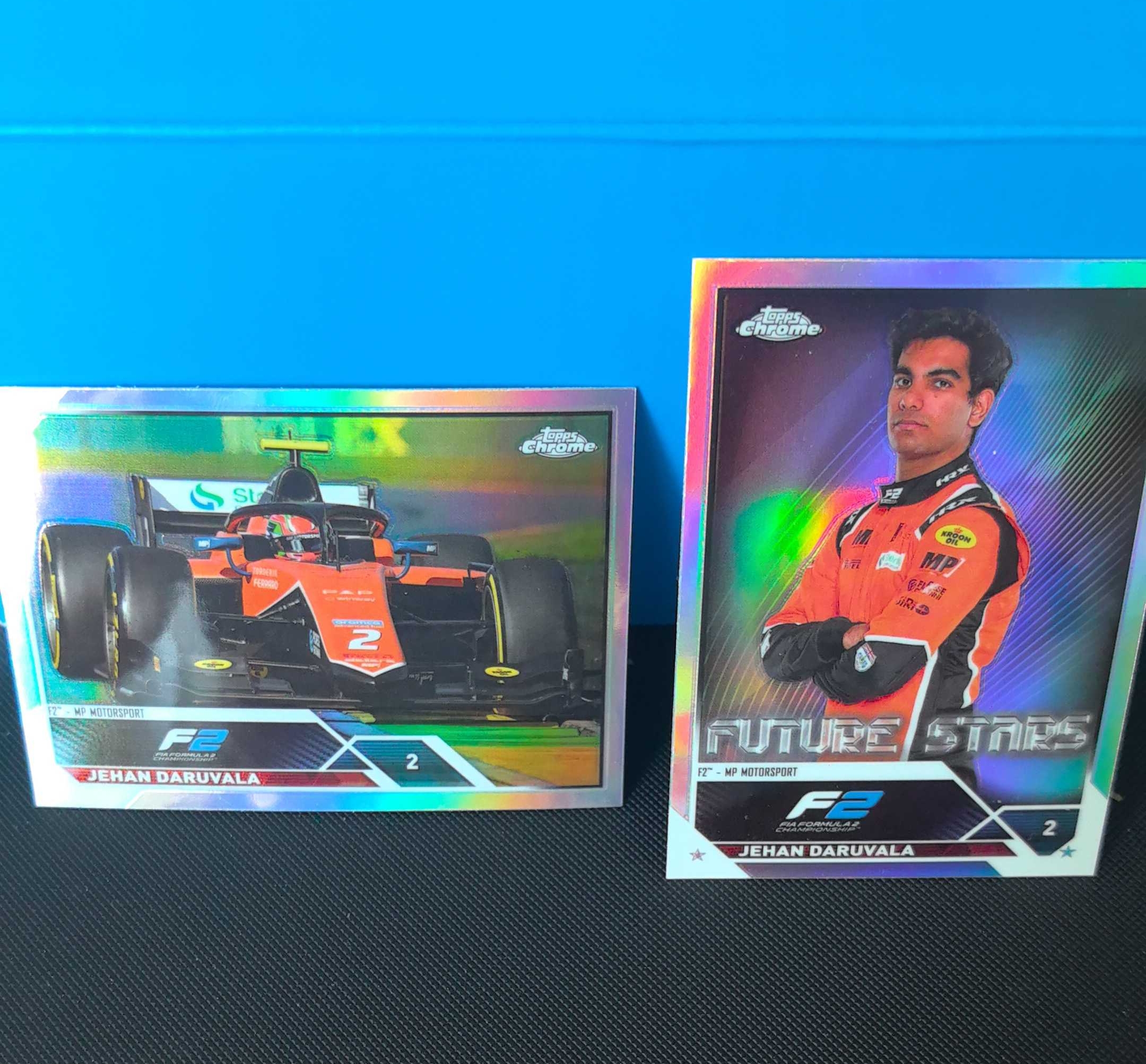 2023 Topps Chrome Jehan Daruvala F1 銀折 達魯瓦拉