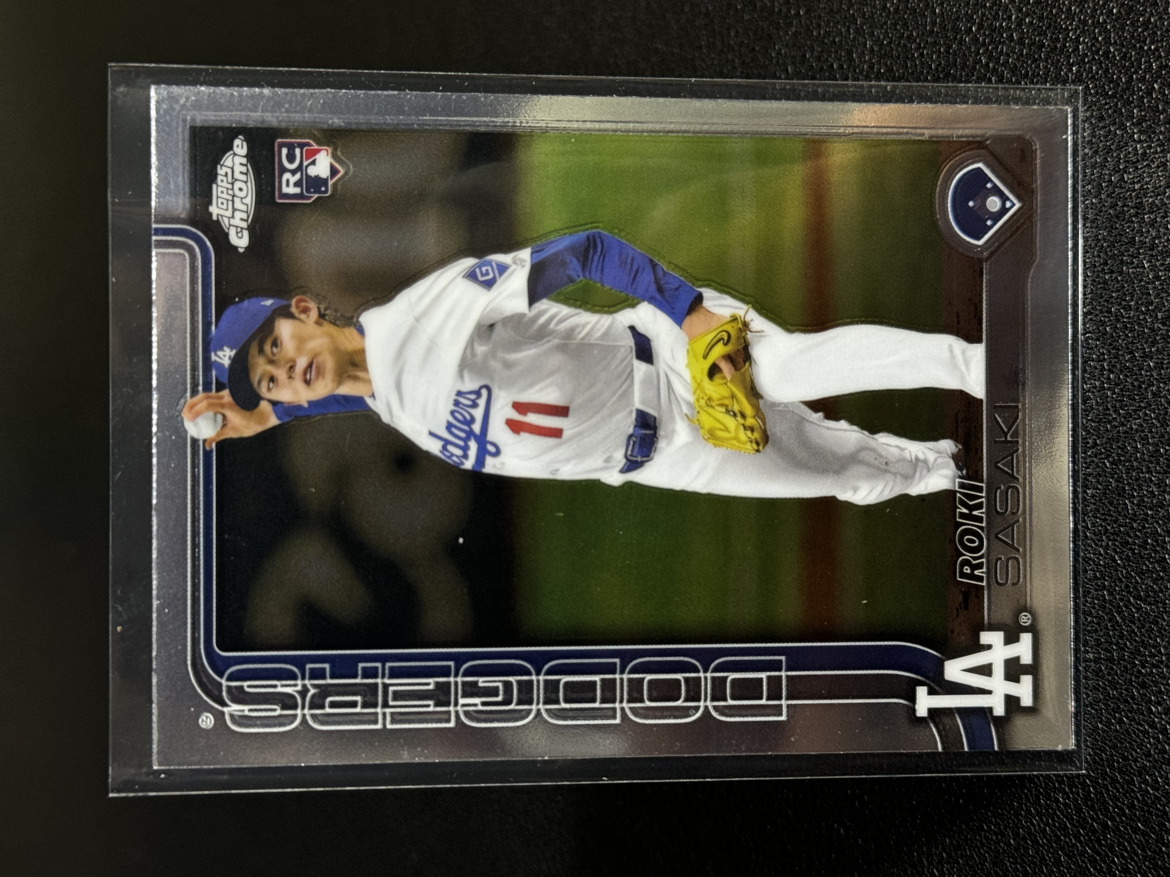2025 Topps Chrome MLB 棒球大联盟 Base 佐佐木朗希 Roki Sasaki 新秀 RC 洛杉矶道奇 潜力无限 LWDG