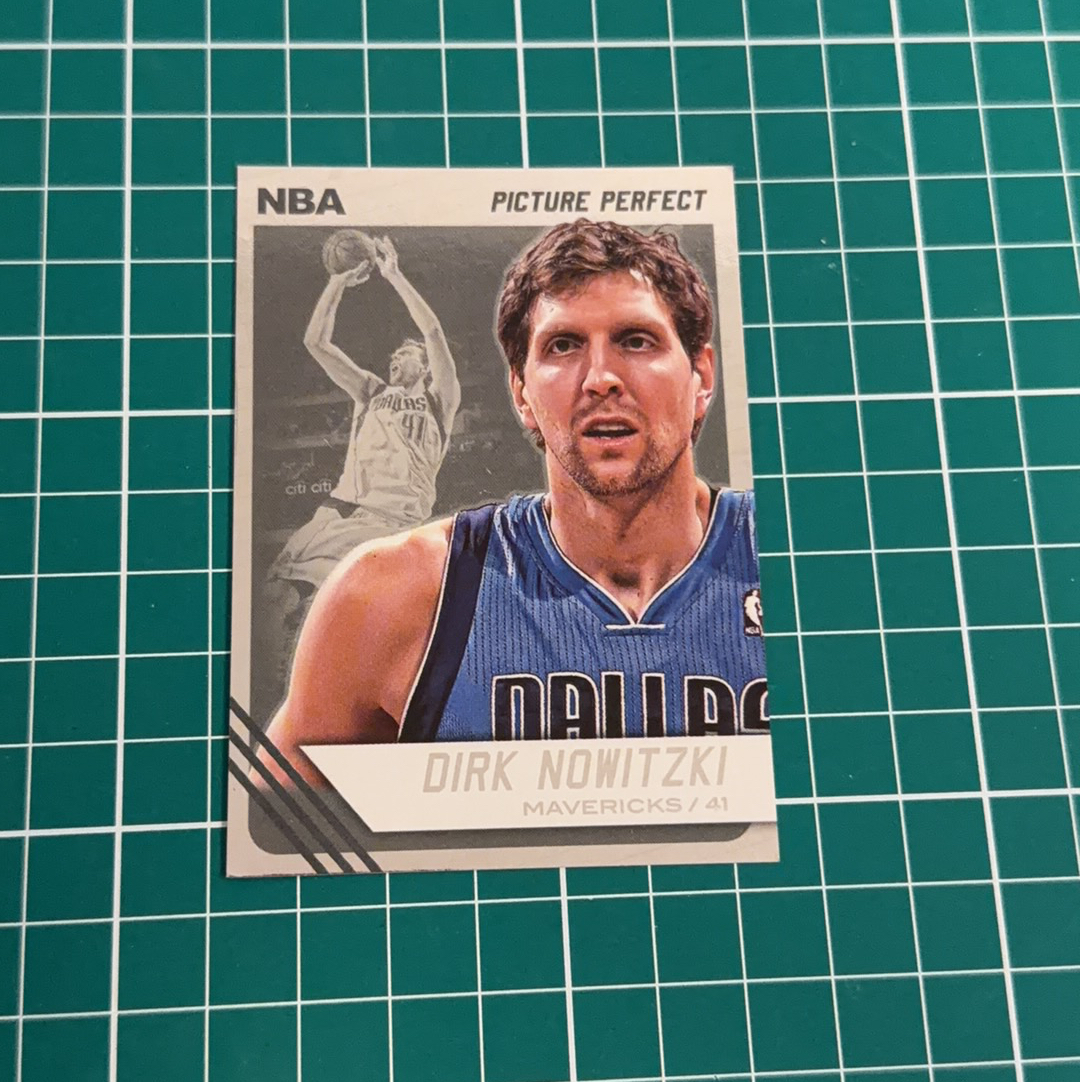 2014-15 Panini Americana Dirk Nowitzki S.p.a. 德克诺维斯基 诺维茨基 德国战车 大头特卡 闪卡 双选图 十年老卡 绝版卡 稀有大比例