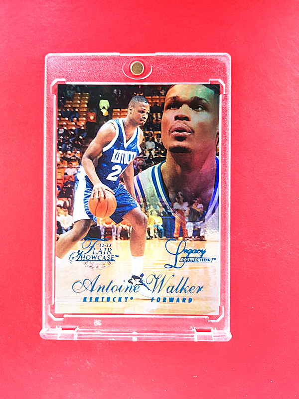 2012-13 Fleer Retro 安东尼-沃克 (( 限量150张 1996-97 FLAIR SHOECASE )) ebay奇迹