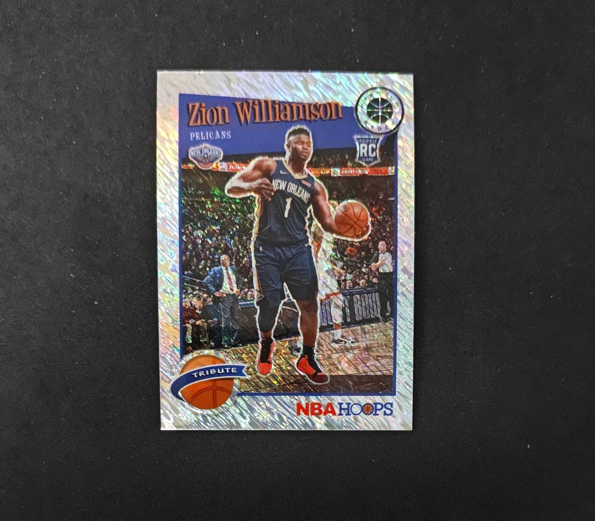 2019-20 Panini Hoops Zion Williamson RC 【SC拍卖】新秀 鹈鹕 锡安威廉姆森 shimmer折 收藏必备(app老板)