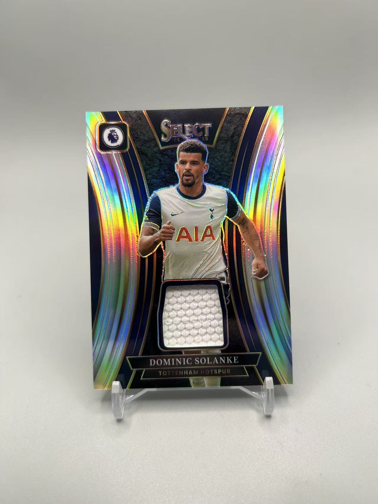 2024-25 Panini Select solanke 【灰灰代拍】英超 se 索兰克 热刺 球衣 物料 切割 银折 随无