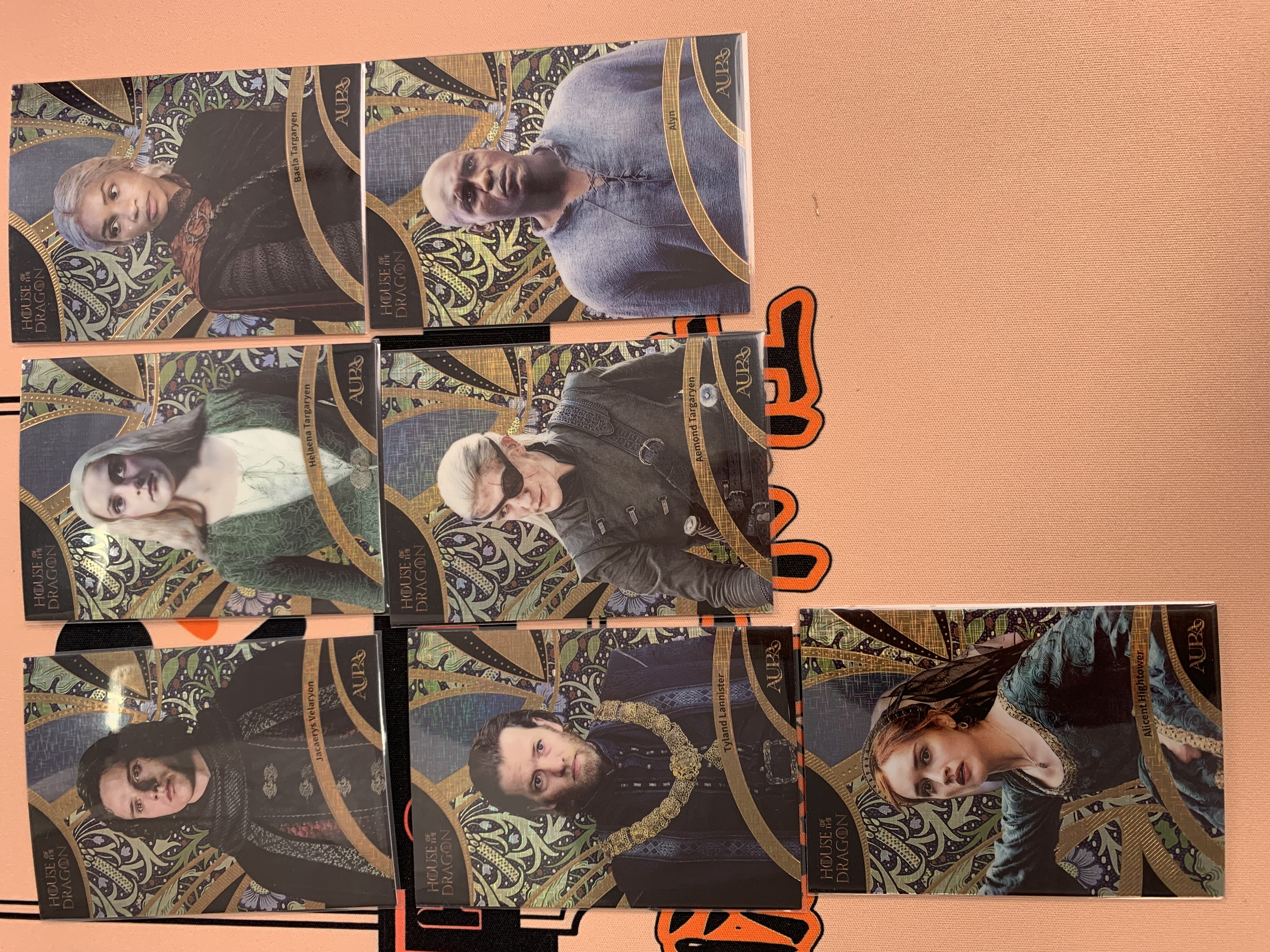 2025 Kakawow 权力的游戏 权游 7张lot 花卉特卡/345 不重复 卡品如图 关联:龙妈 雪诺 弥桑代 迪士尼 topps4