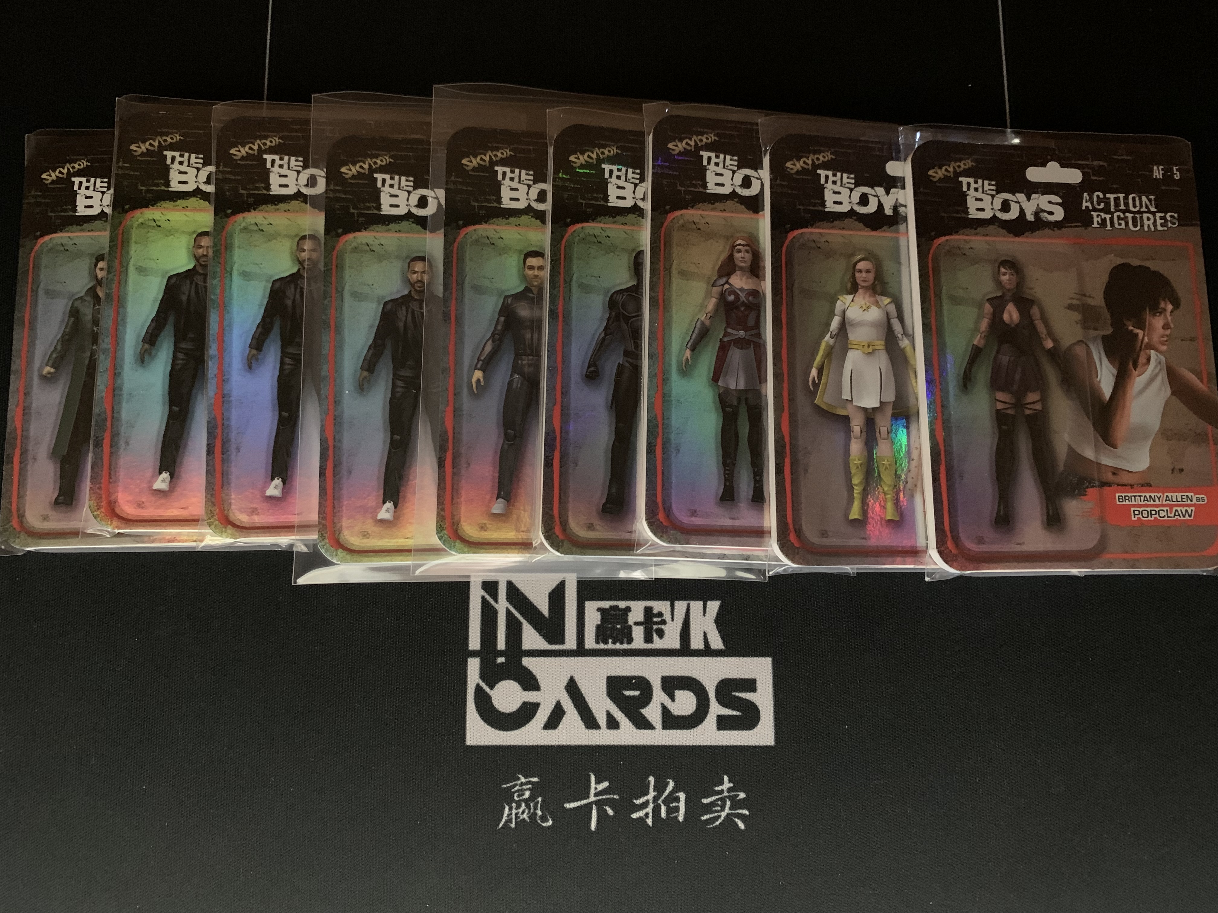 2025 Upper Deck SkyBox The Boys UD黑袍纠察队 折射 玩具人偶特卡 Action Figures 打包9张 凑套必备 卡品如图 信徒