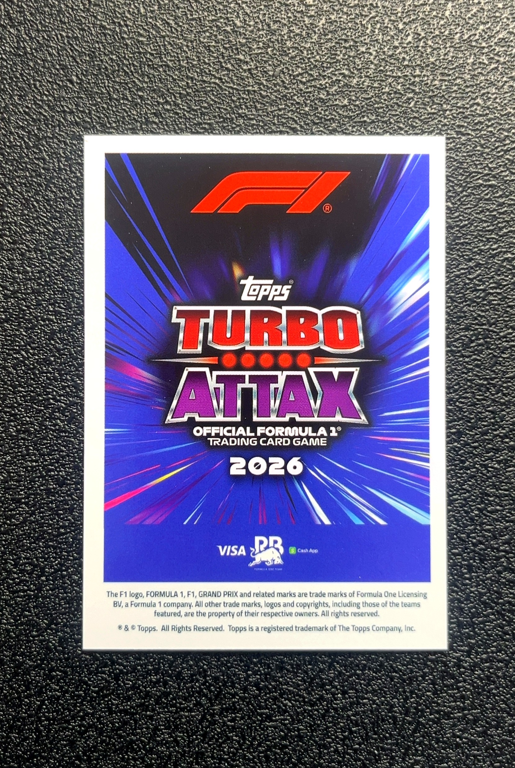 【小白1%代卖】2026 Topps Turbo Attax 游戏版 F1 Dynamic Duo 双人特卡 Liam Lawson 利亚姆·劳森 卡品如图 高价值 #48 Red 0018#545