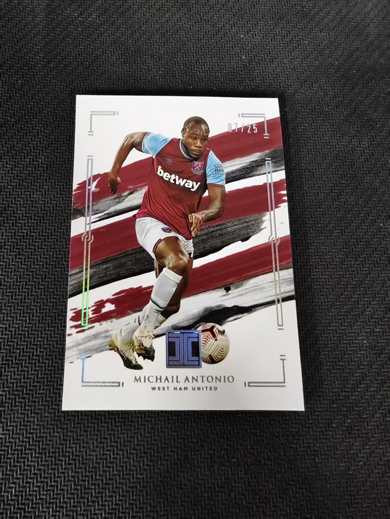【可合并,不累计】2020-21 PANINI IMPECCABLE ANTONIO 安东尼奥 25编 西汉姆联 牙买加 小真金 英超 边角瑕疵