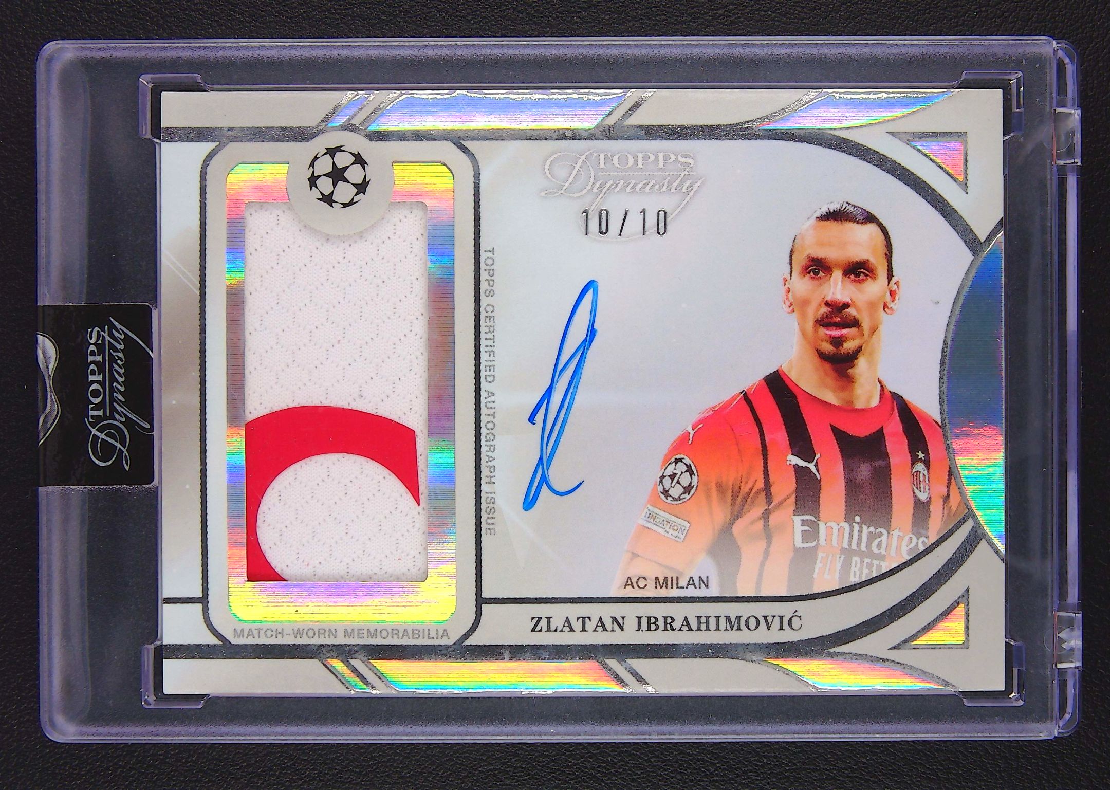 【古都代卖到卡预付90%】 2024-25 Topps Dynasty 王朝 Zlatan Ibrahimovic 伊布拉希莫维奇 AC米兰 ...