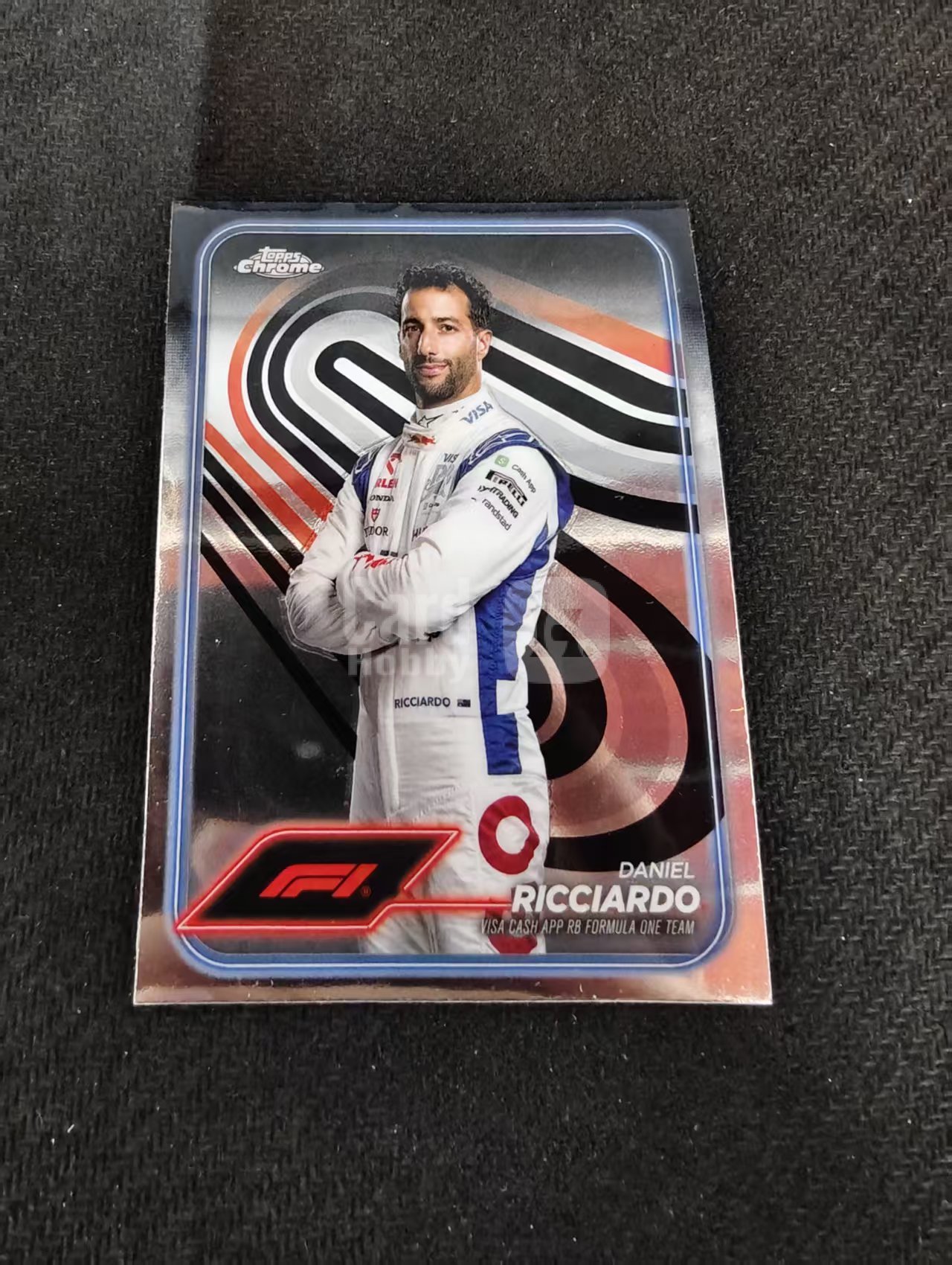 2024 Topps Chrome F1 Daniel Ricciardo 里卡多 小红牛车队 划痕 边角瑕疵 #18