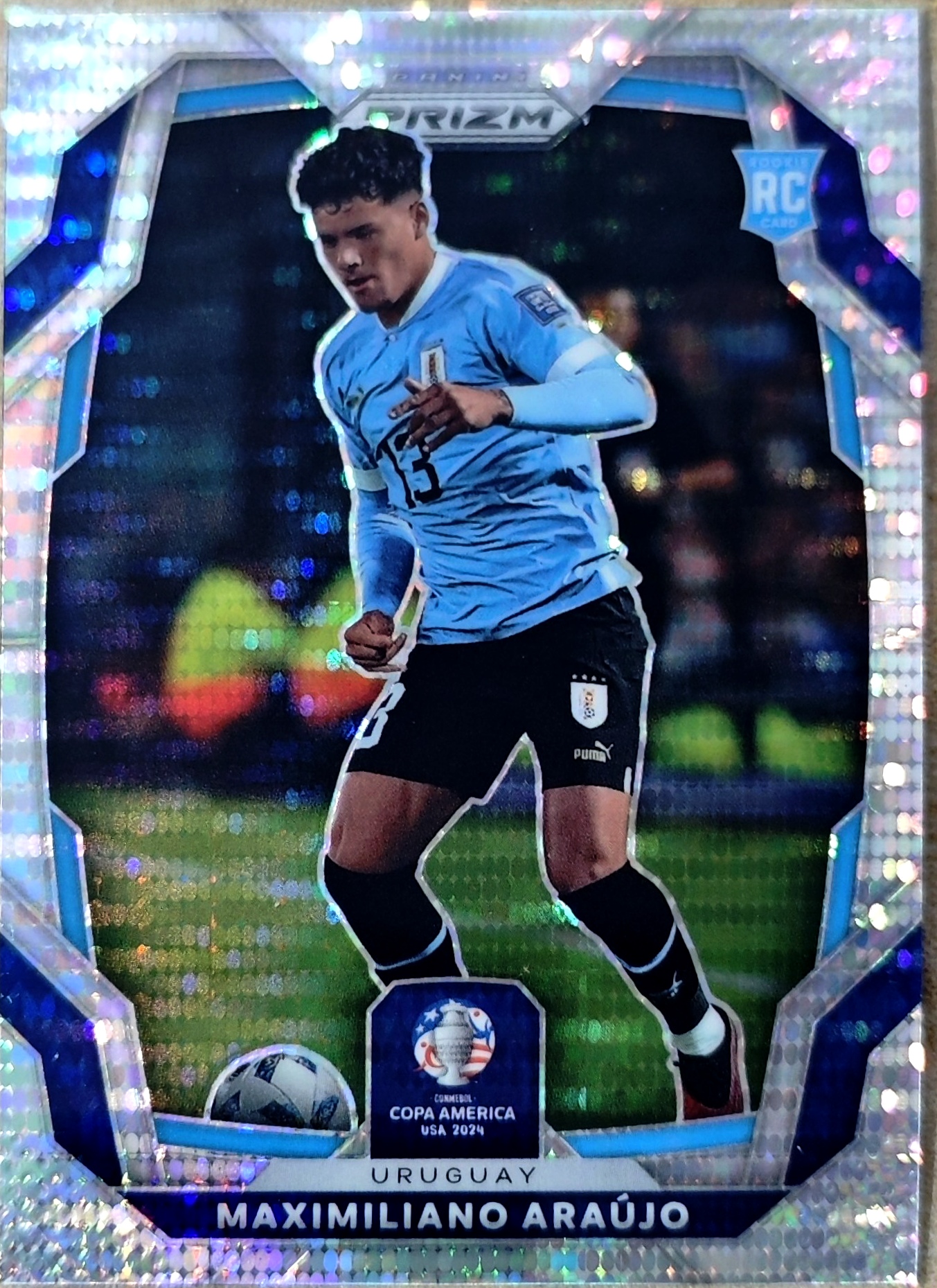 2024 Panini Copa America Maximiliano Araujo 葡萄牙体育 新秀 rc 阿劳霍