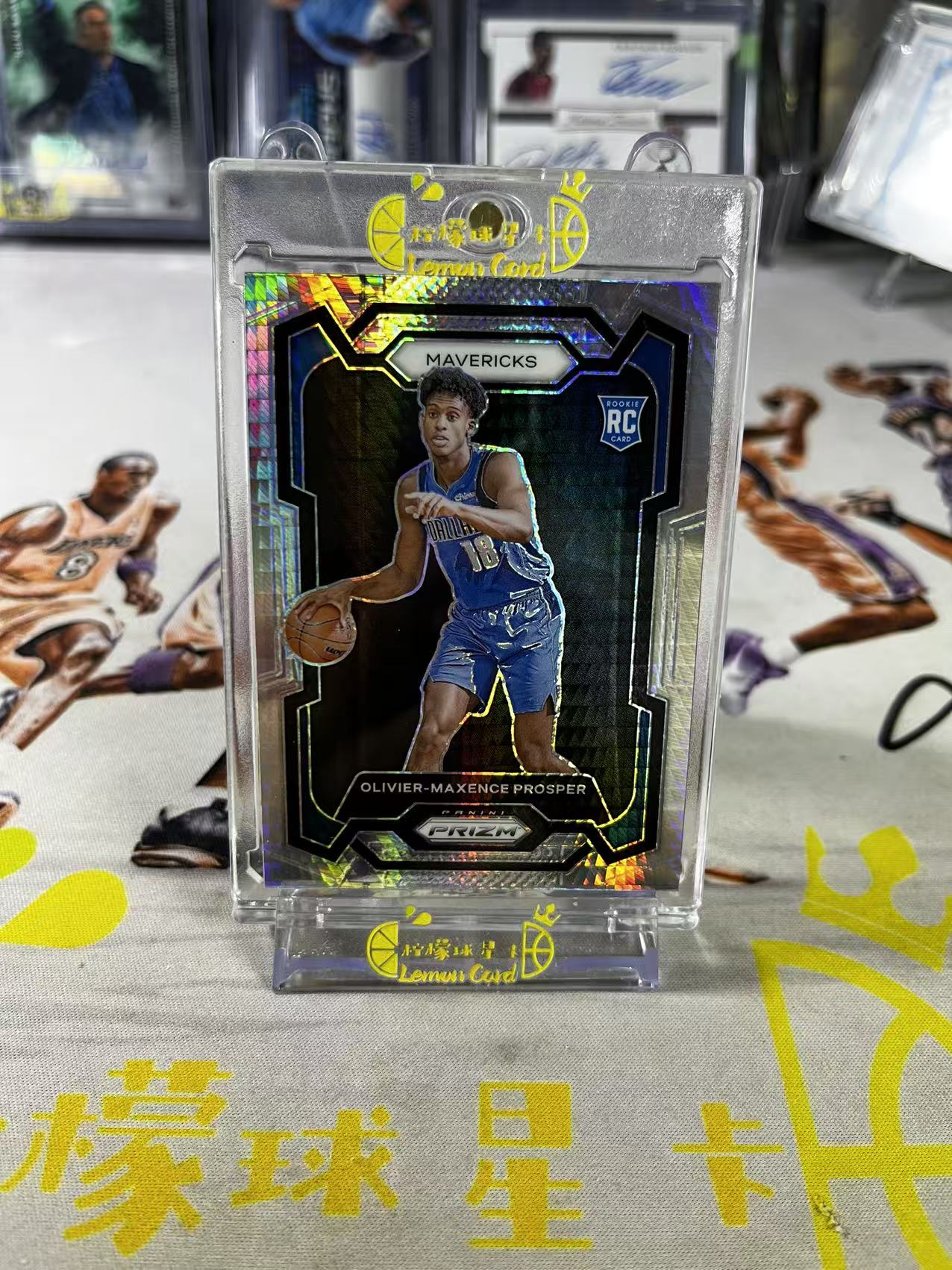 2023-24 Panini Prizm Olivier Maxence Prosper 【柠檬球星卡拍卖】独行侠 马克桑斯 普罗斯珀 新秀 RC hyper折 折射 pz 微瑕如图 #不语