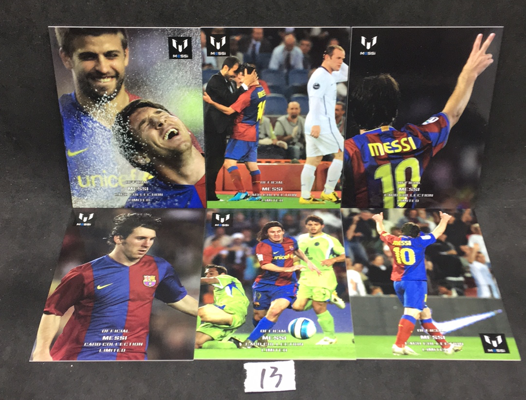 【DC拍卖】11.16 小科比 经典高端系列LOT6 ICONS OFFICIAL MESSI CARD COLLECTION 世界杯冠军阿根廷核心领袖 传奇巨星 莱昂内尔 梅西 凑套必备