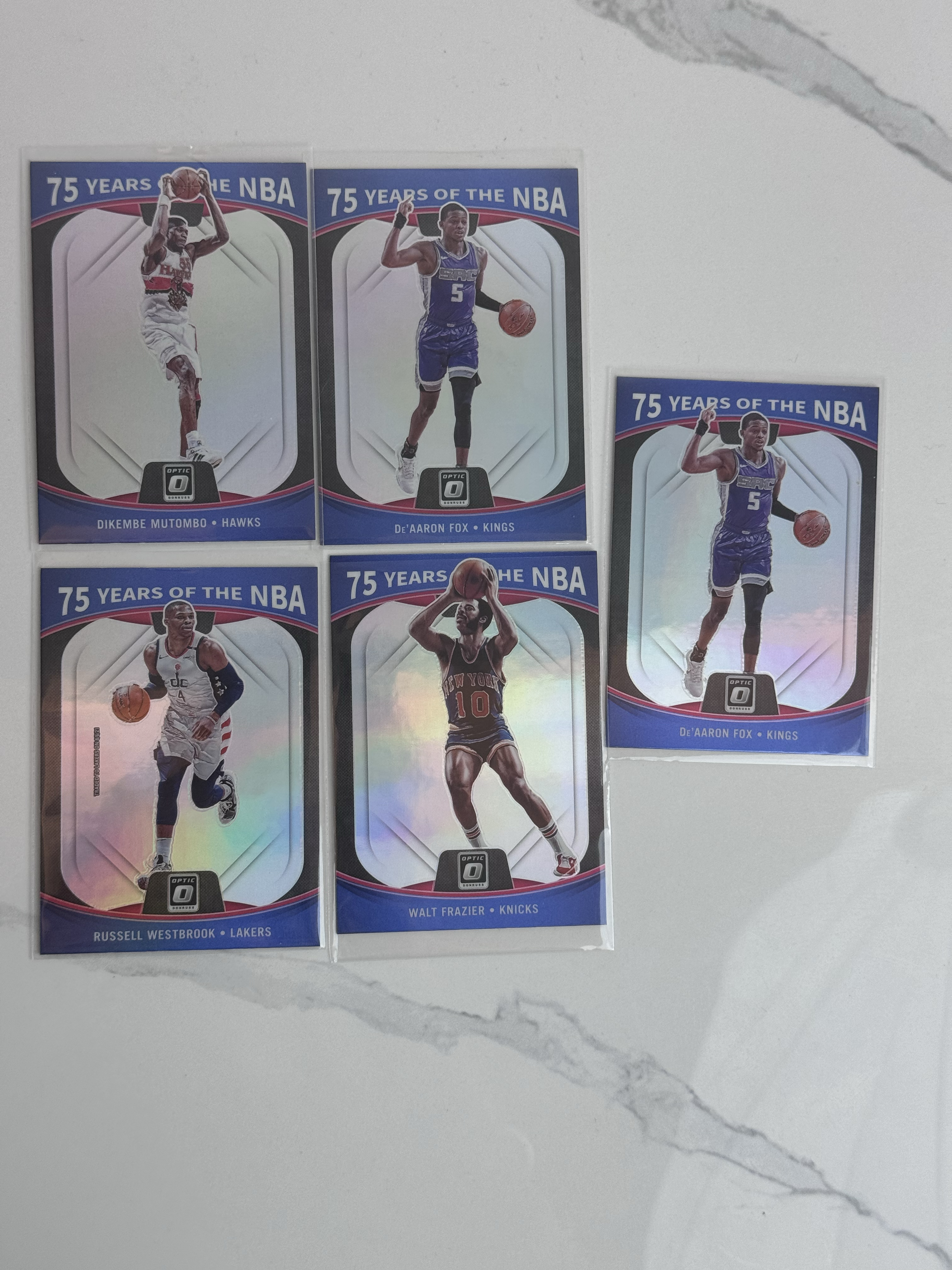 【Roseee代卖】optic 插入 75周年 银折 大比例 福克斯 威少 穆托姆博 等 lot 易水寒4