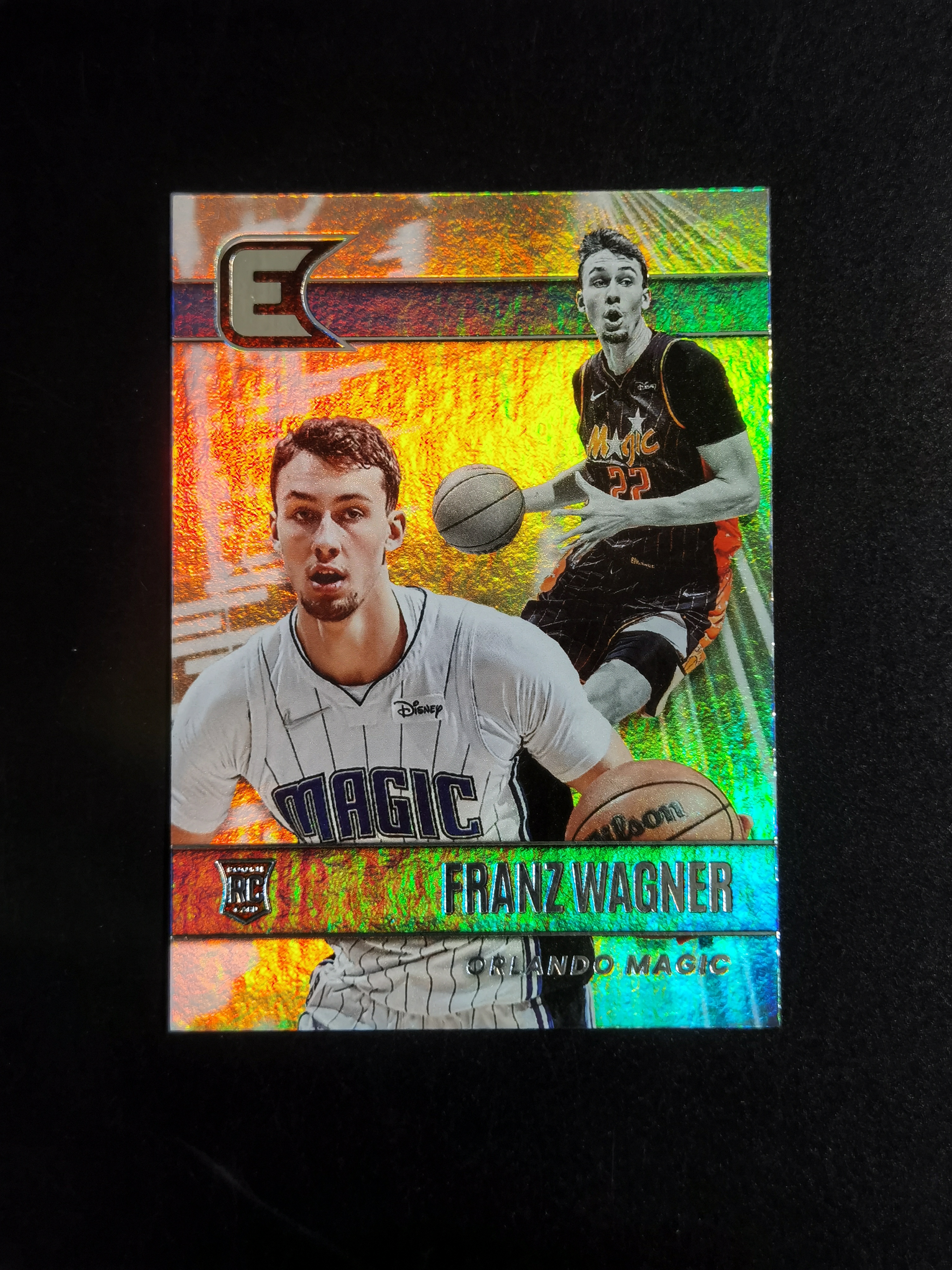 2021-22 Panini Prizm Franz Wagner RC 编年史 RC新秀 弗朗茨 瓦格纳 电路板 银折 卡品如图 专收必备