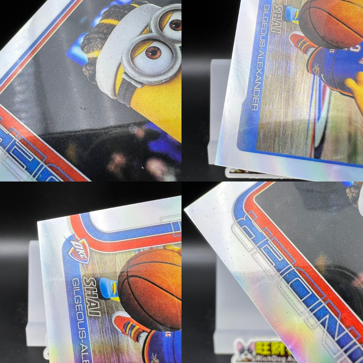 2026 Topps Chrome Update Alexander 亚历山大 sga 小黄人 特卡 Minions Variation 变化版 银折 超大比例 ssp 全网首张 #GR01#