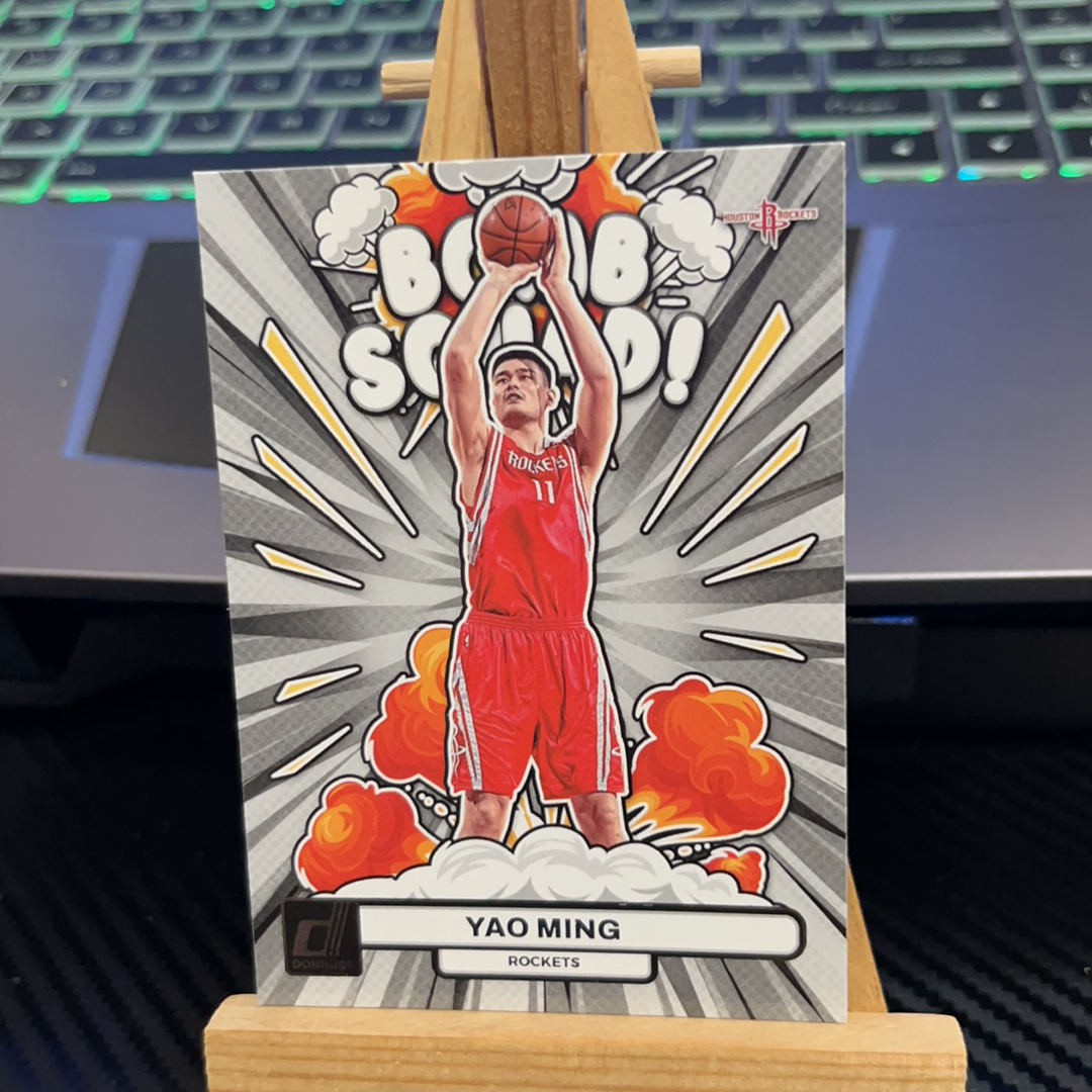 2023-24 Panini Donruss Yao Ming 姚明 火箭 特卡 杜蕾斯系列 卡品如图 凑图必备 值得收藏!免费代卖!