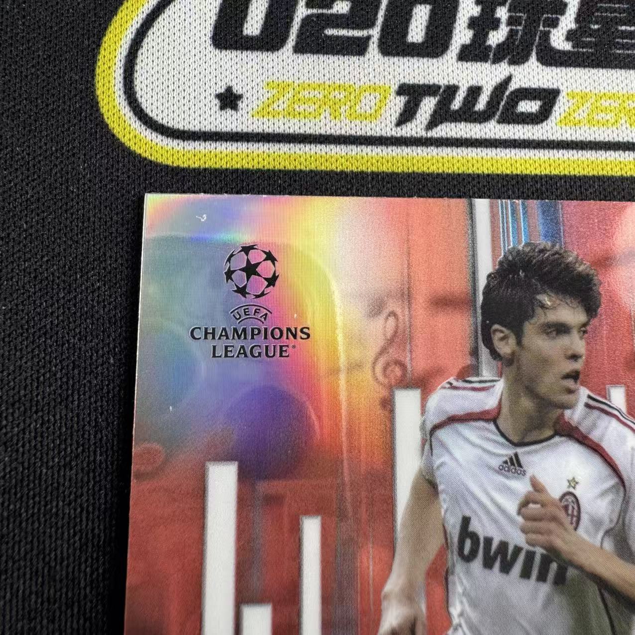 2024-25 Topps Finest Kaka 欧冠Finest 卡卡 17/75编 交响乐特卡 玫瑰金折 AC米兰(OSORA)