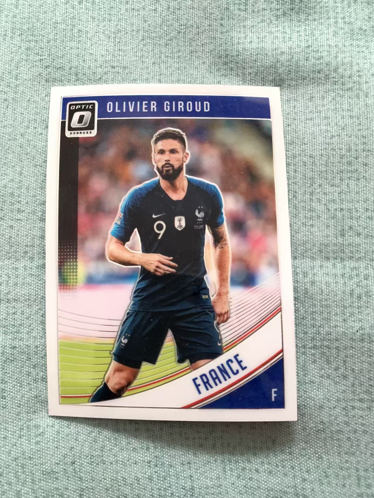 2018-19 Panini Donruss Olivier Giroud AC米兰 法国 吉鲁 杜蕾斯 硬卡 谔谔