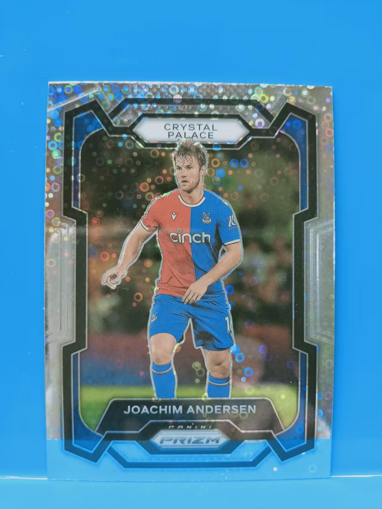 2023-24 Panini Prizm Joachim Andersen 安德森 水晶宫  银泡泡折 英超PZ 卡品如图 W010E
