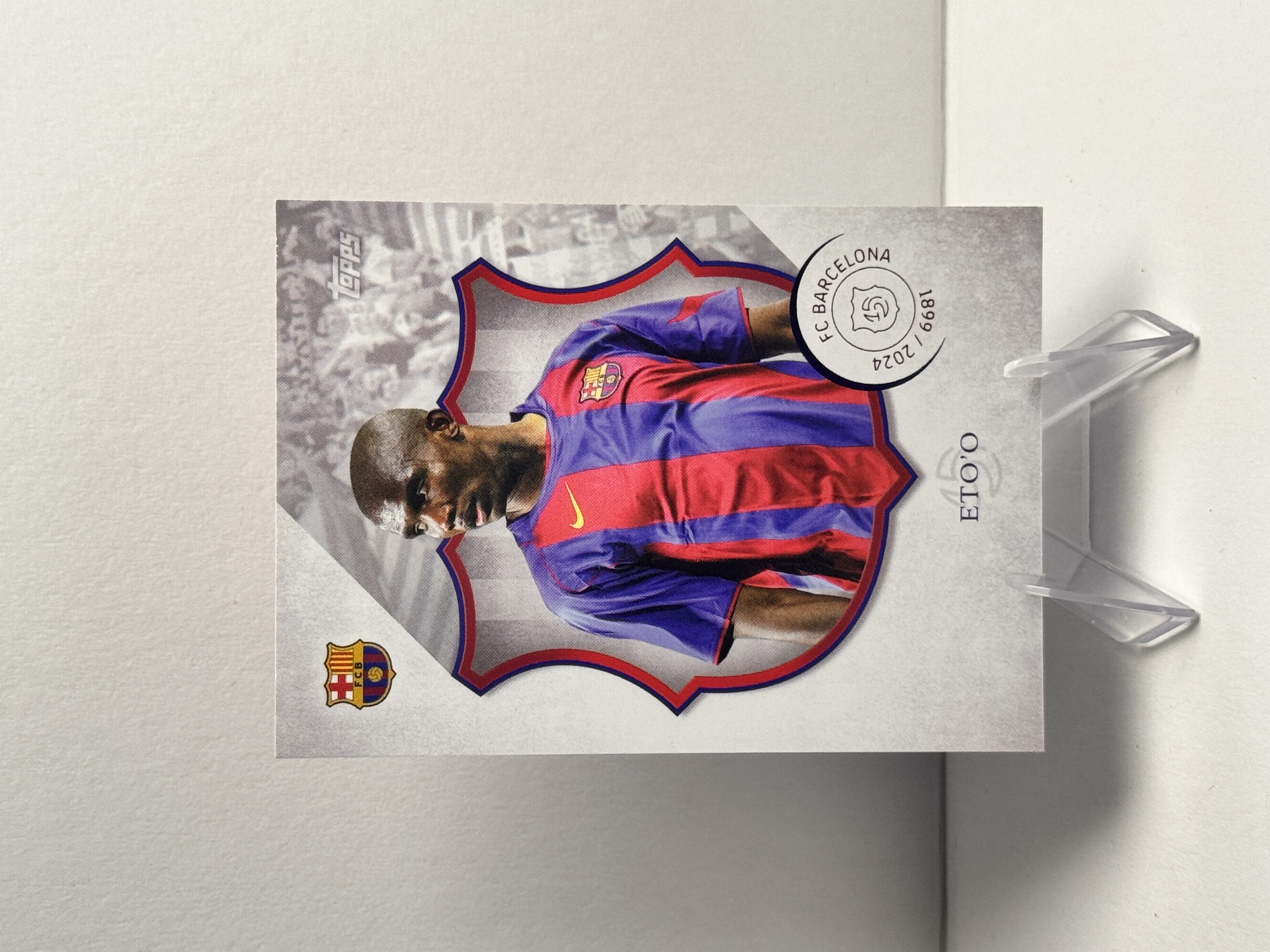 2025 Topps FC Barcelona 125 Legacy Etoo 巴萨 巴塞罗那 125周年 埃托奥 实卡精美 收藏必备 卡品如图【星爷代拍】