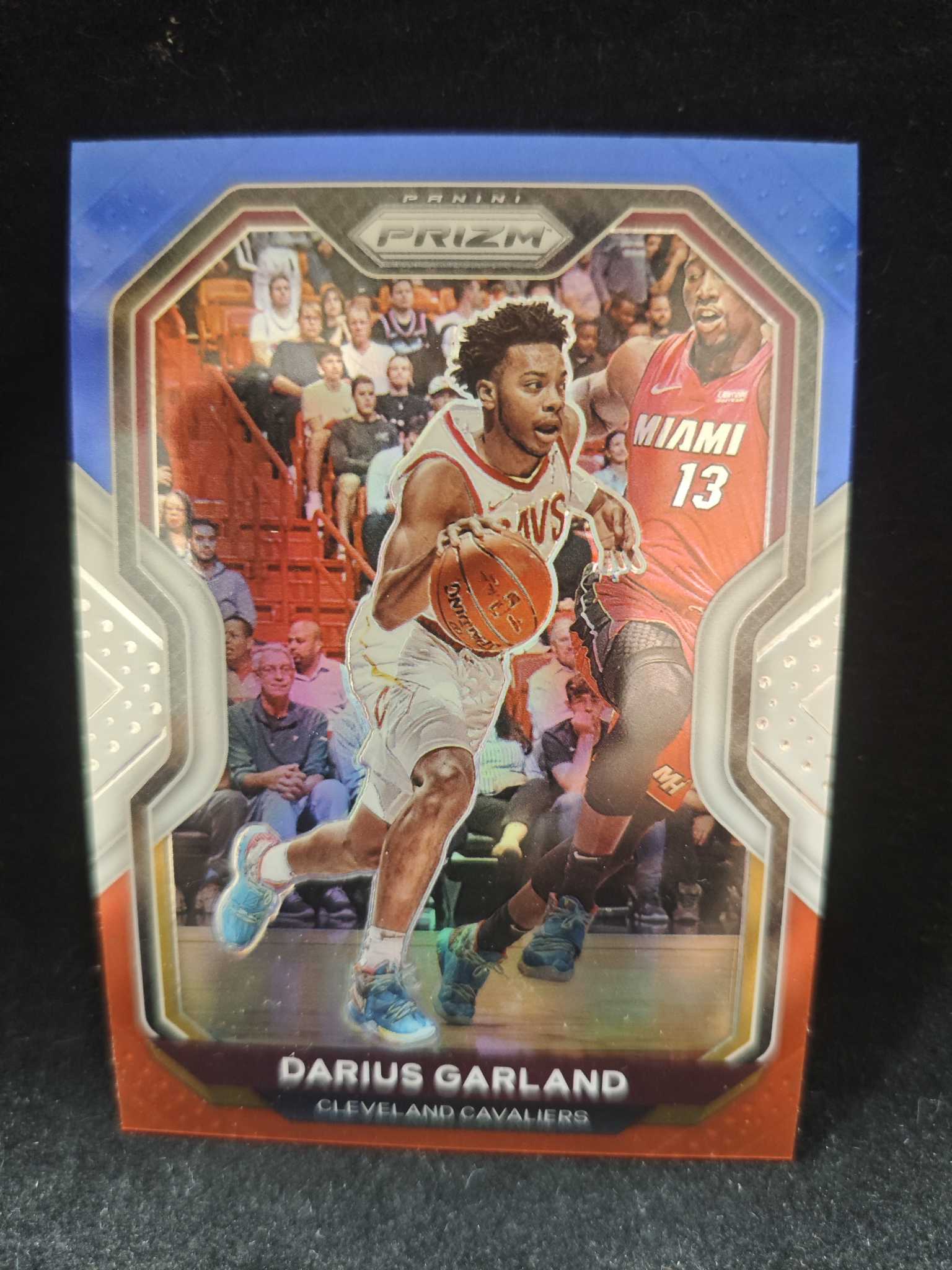 2021-22 Panini Prizm Darius Garland 加蓝三色折特卡！