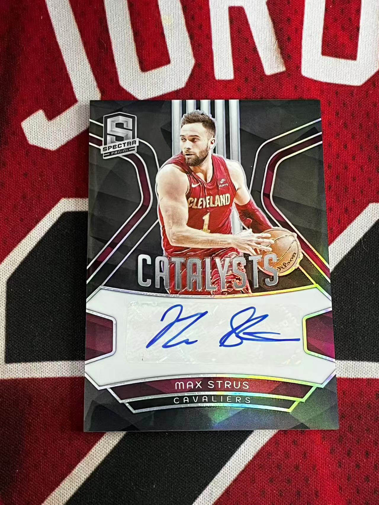 【接寄拍】2023-24 PANINI SPECTRA 光谱系列 骑士 神射手 马克思斯特鲁斯 99编 签字卡 CATALYSTS签 银折 折射 专收凑套必备【烂臭嘴拍卖】