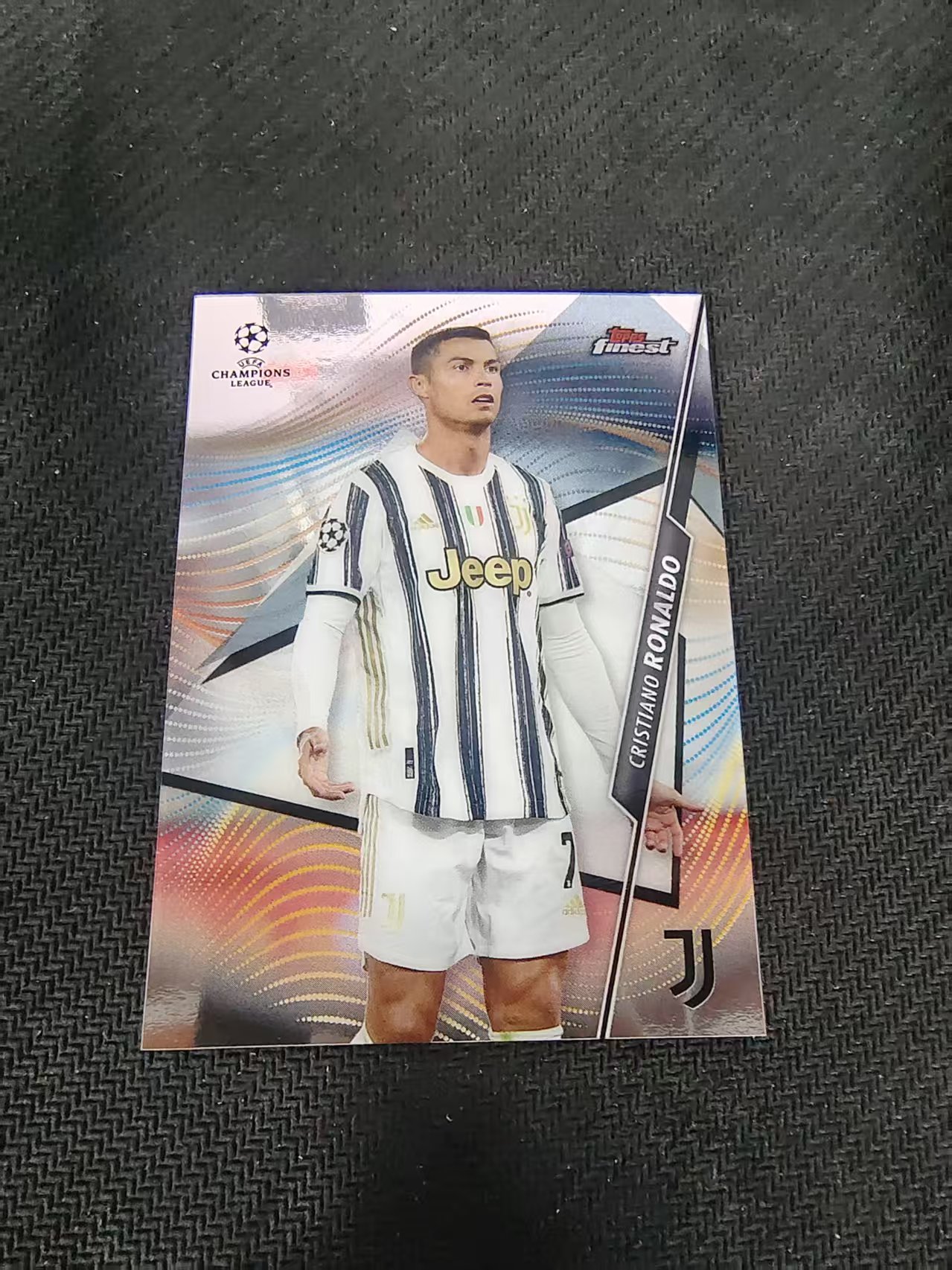 【可合并,不累计】2021 Topps Finest Cristiano Ronaldo C罗 尤文图斯 葡萄牙 曼联 皇家马德 划痕 边角瑕疵 #1