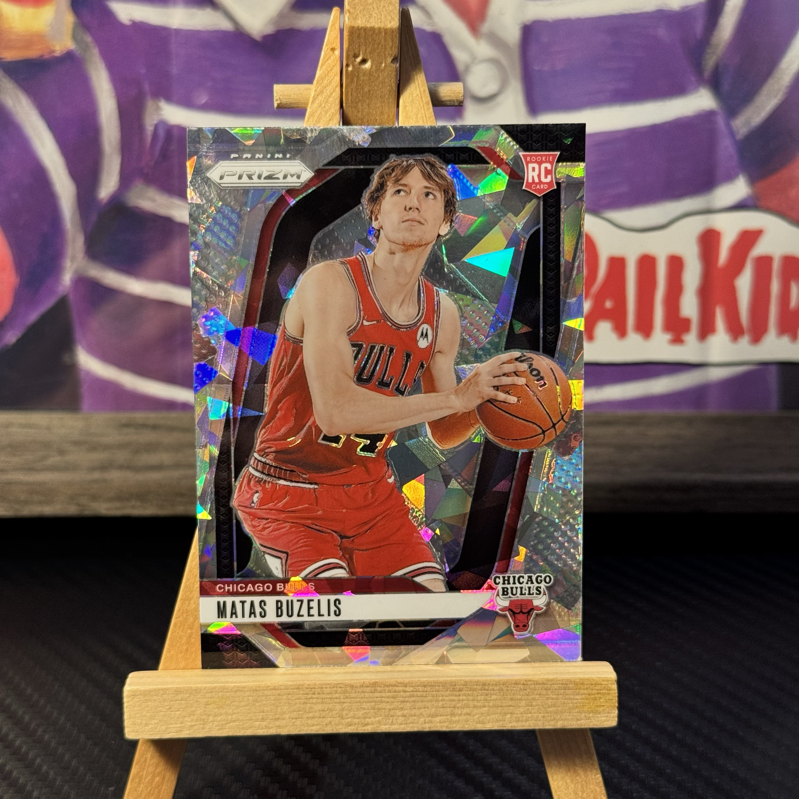 2024-25 Panini Prizm Matas Buzelis RC 芝加哥 公牛 新秀 玛塔斯 布泽利斯 白碎冰 折射 凑套必备 卡价大涨 卡品如图 潜力无限