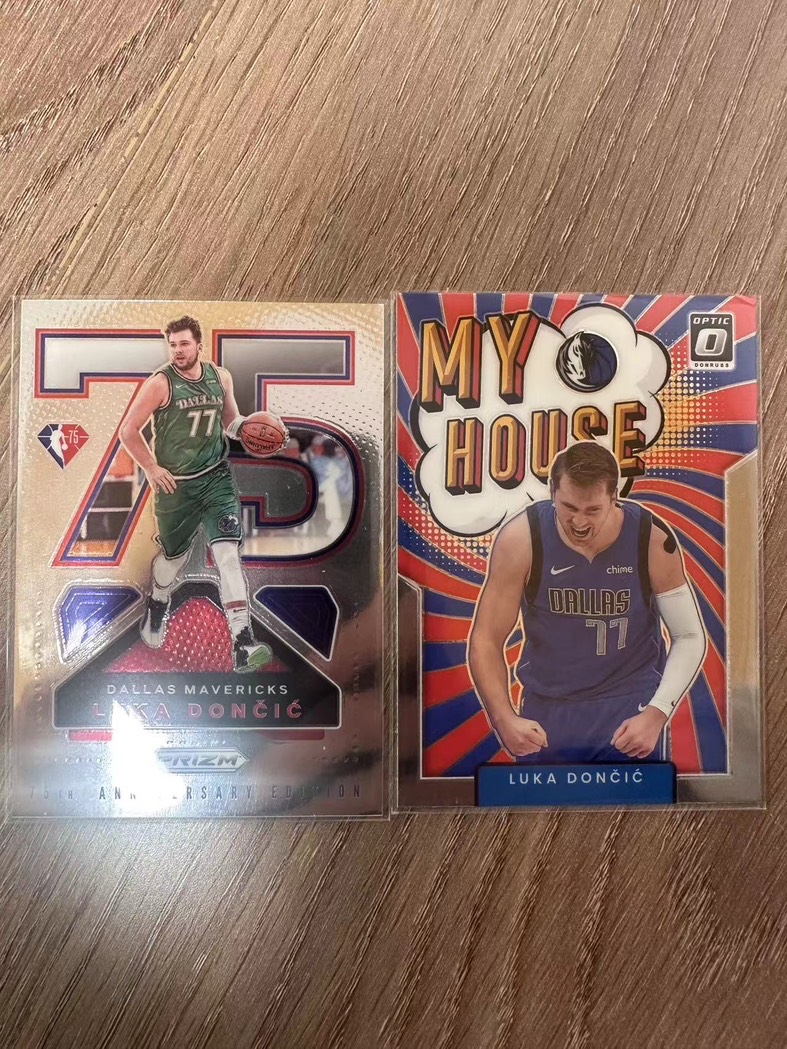 2021-22 Panini Donruss Optic Luka Doncic 独行侠东契奇77 my house