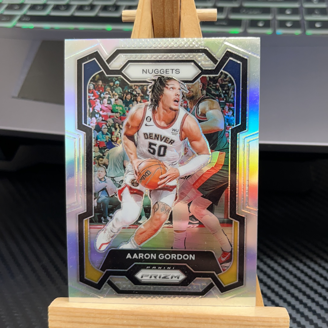 2023-24 Panini Prizm Aaron Gordon 阿隆 戈登 掘金 银折 折射 prizm系列 pz 卡品如图 凑图必备 值得收藏!免费代卖!