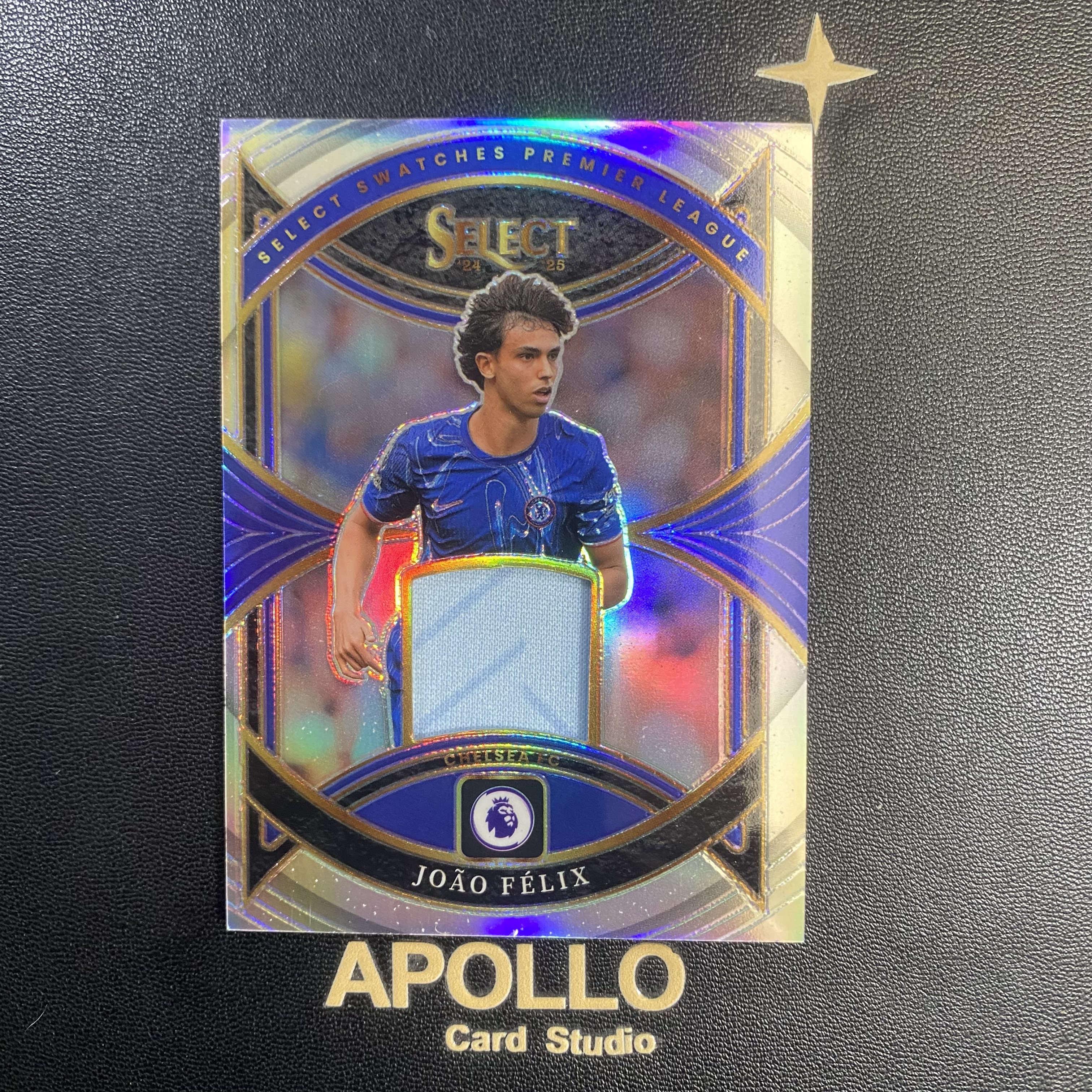 2024-25 Panini Select Joao Felix 若昂 菲利克斯 英超 切尔西 银折 球衣 切割 物料 卡品如图 -枫