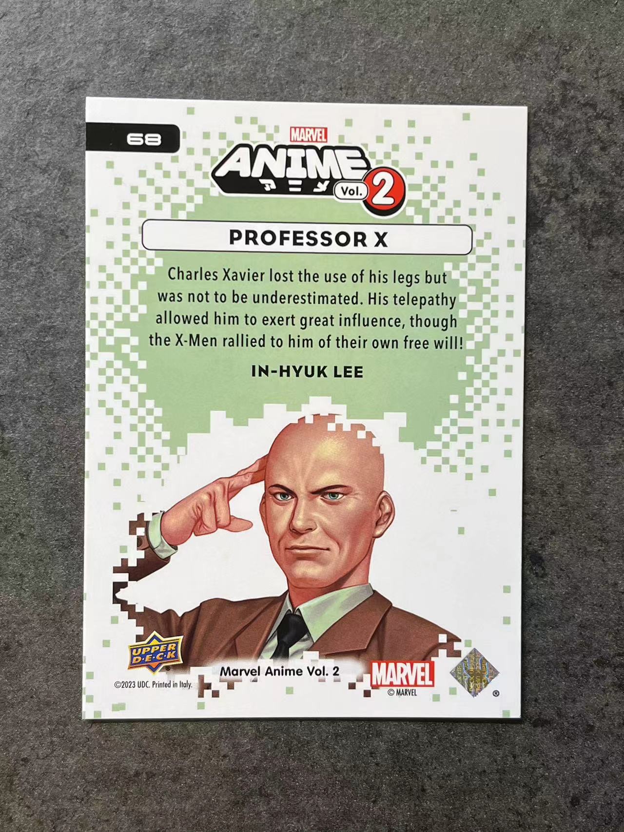【CHOSENC代卖】2023 UPPER DECK UD 漫威漫画第二卷 PROFESSOR X x教授 #68【凑套必备】【兔年】【顺丰】