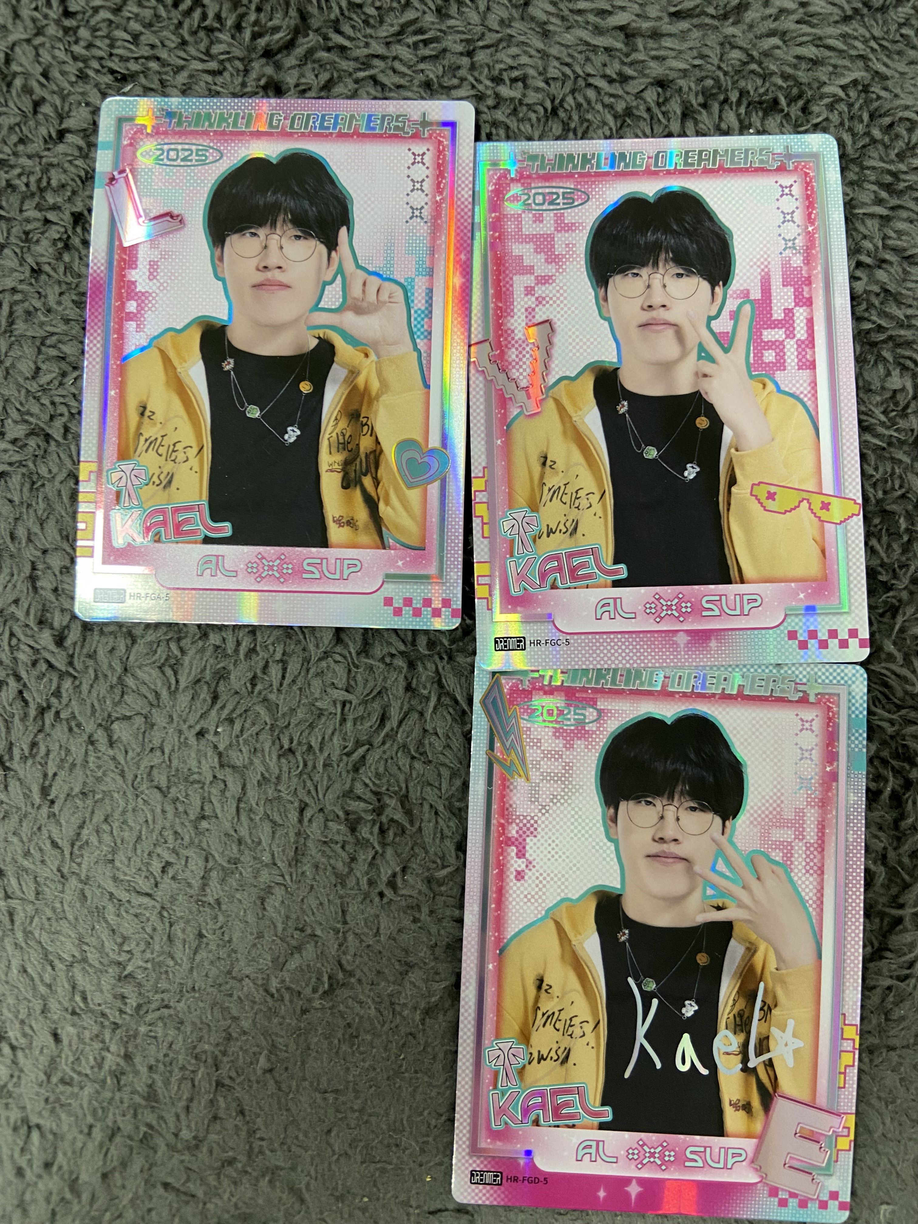 2025 Buffun LPL KAEL 人生四格 印签 AL 不凡玩品 星火逐梦 英雄联盟 佛总