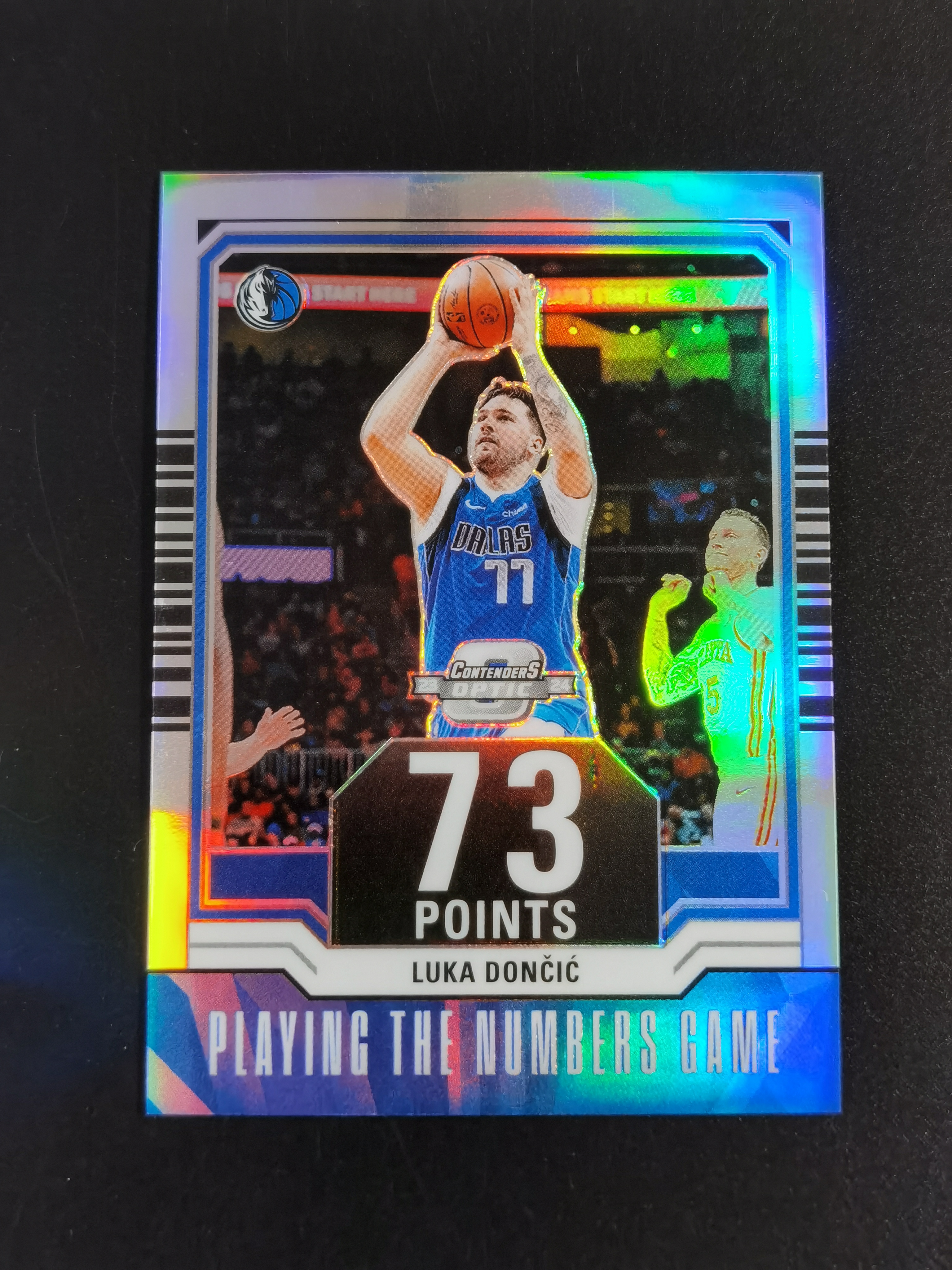 2023-24 Panini Contenders Luka Doncic 球票系列 数据特卡 73分 卢卡东契奇 银折 独行侠 湖人 卡品如图 专收必备
